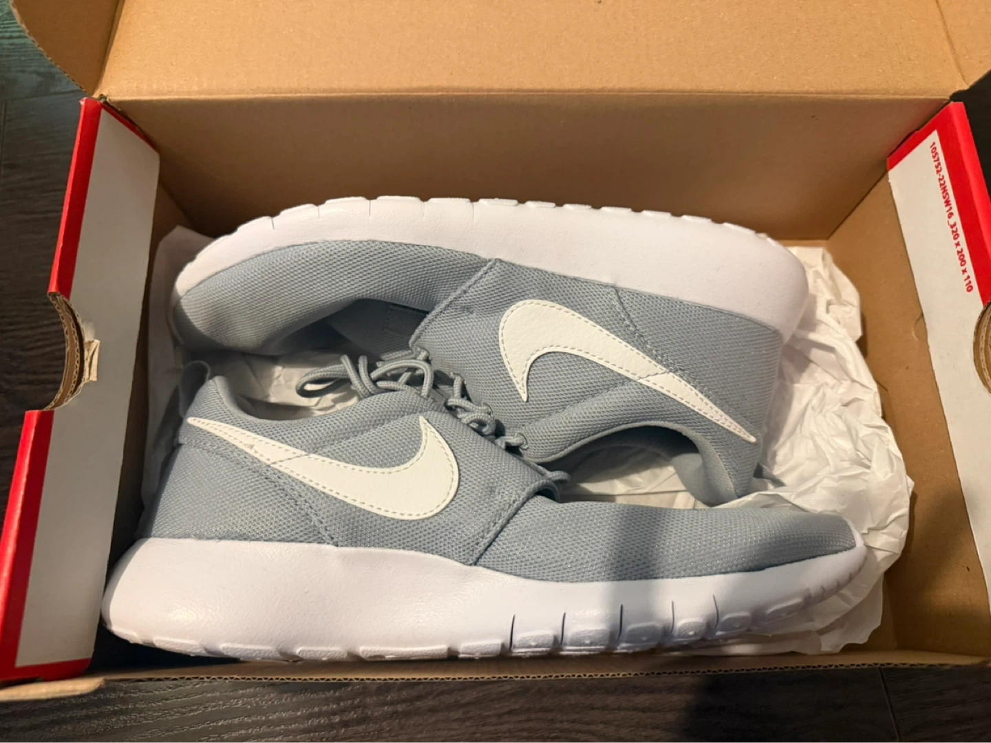 Nike Roshe One (GS) Wolf Grey/White Shoes