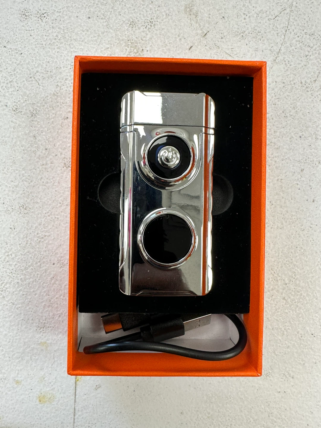 Rechargeable Electric Arc Lighter with Digital Display