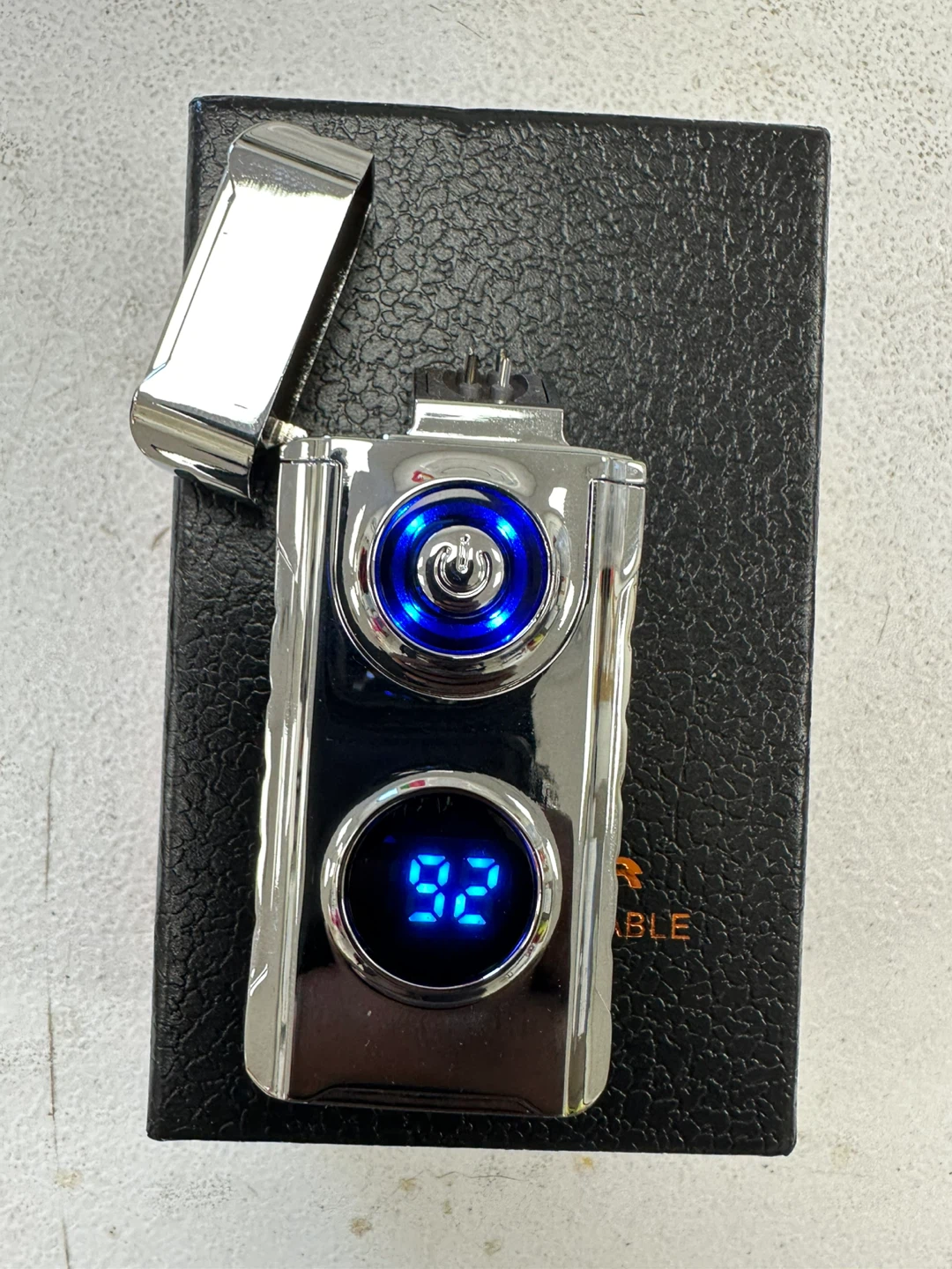 Rechargeable Electric Arc Lighter with Digital Display - photo 2