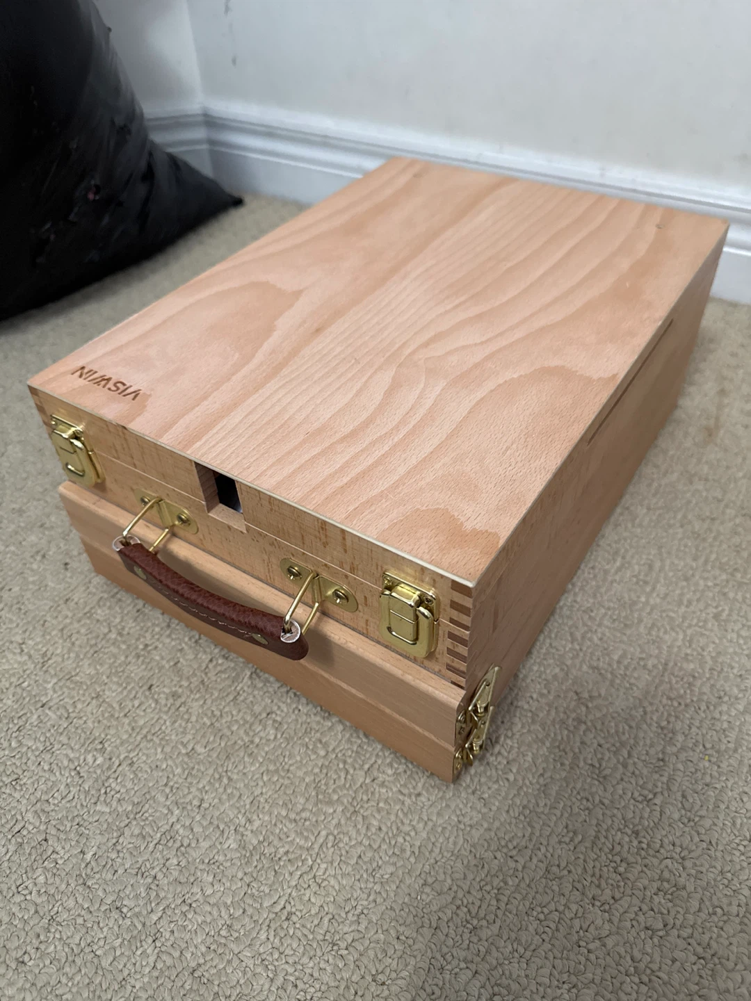NIMASIA Wooden Art Case with Art Supplies - photo 3