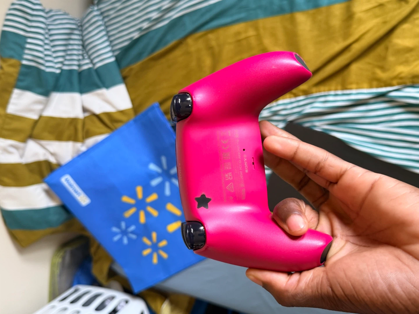Sony PlayStation 5 DualSense Controllers - Black and Pink - photo 3