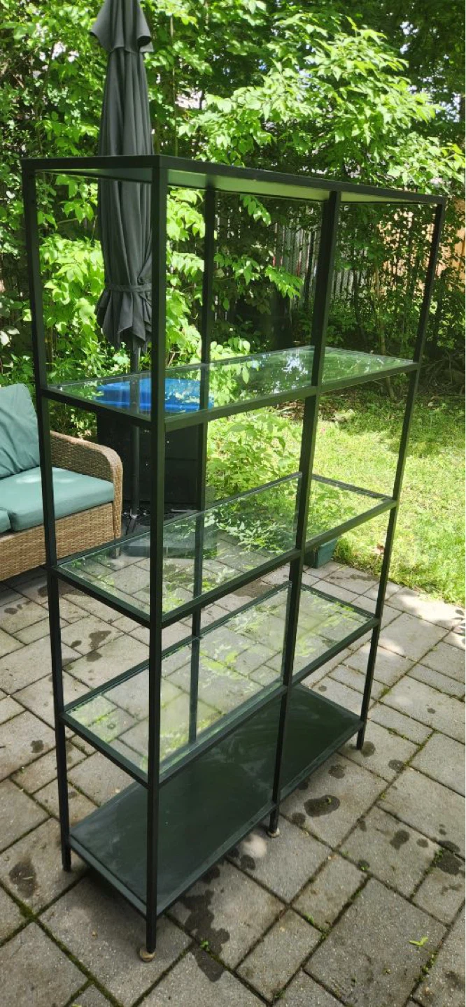 Glass & Metal Display Shelf