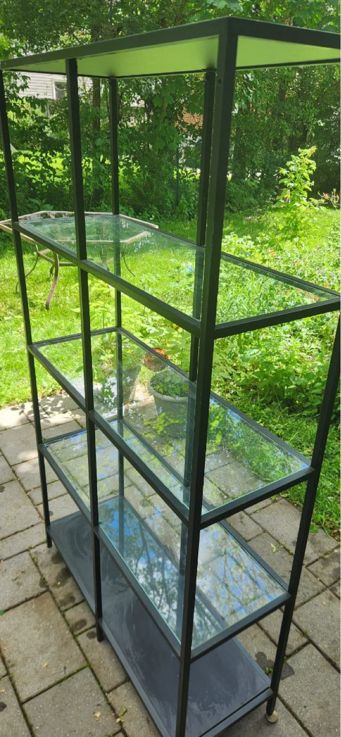 Glass & Metal Display Shelf - photo 2