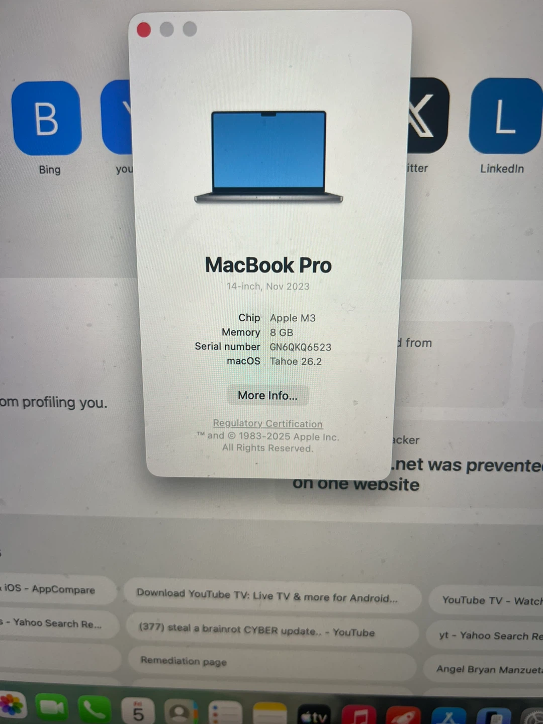 Apple MacBook Pro 14-inch 2023