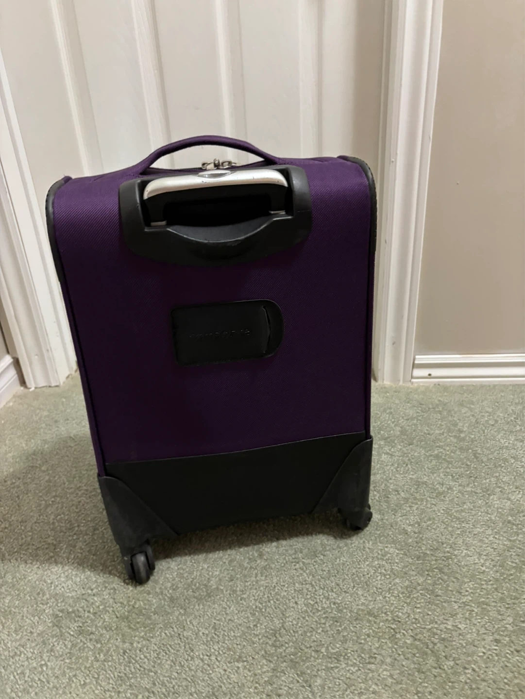 Samsonite Purple Spinner Carry-On Luggage - photo 2