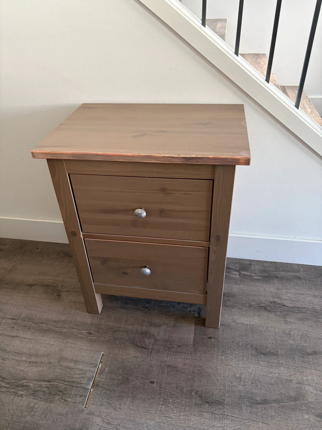 IKEA HEMNES nightstand brown colour