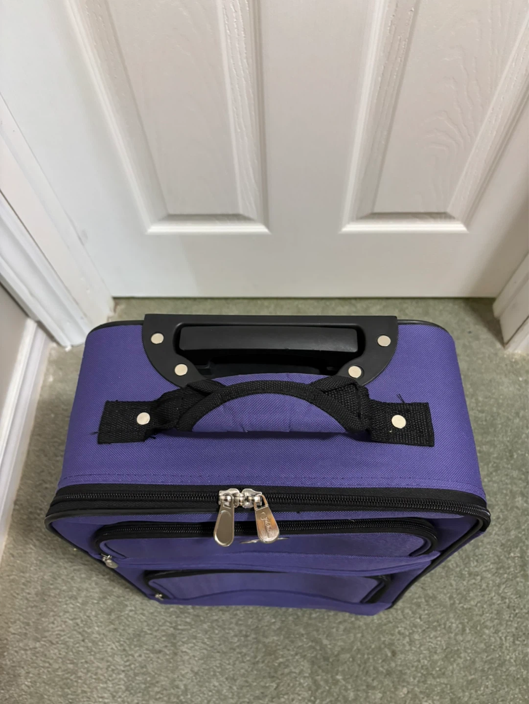 Purple Rolling Suitcase - photo 4