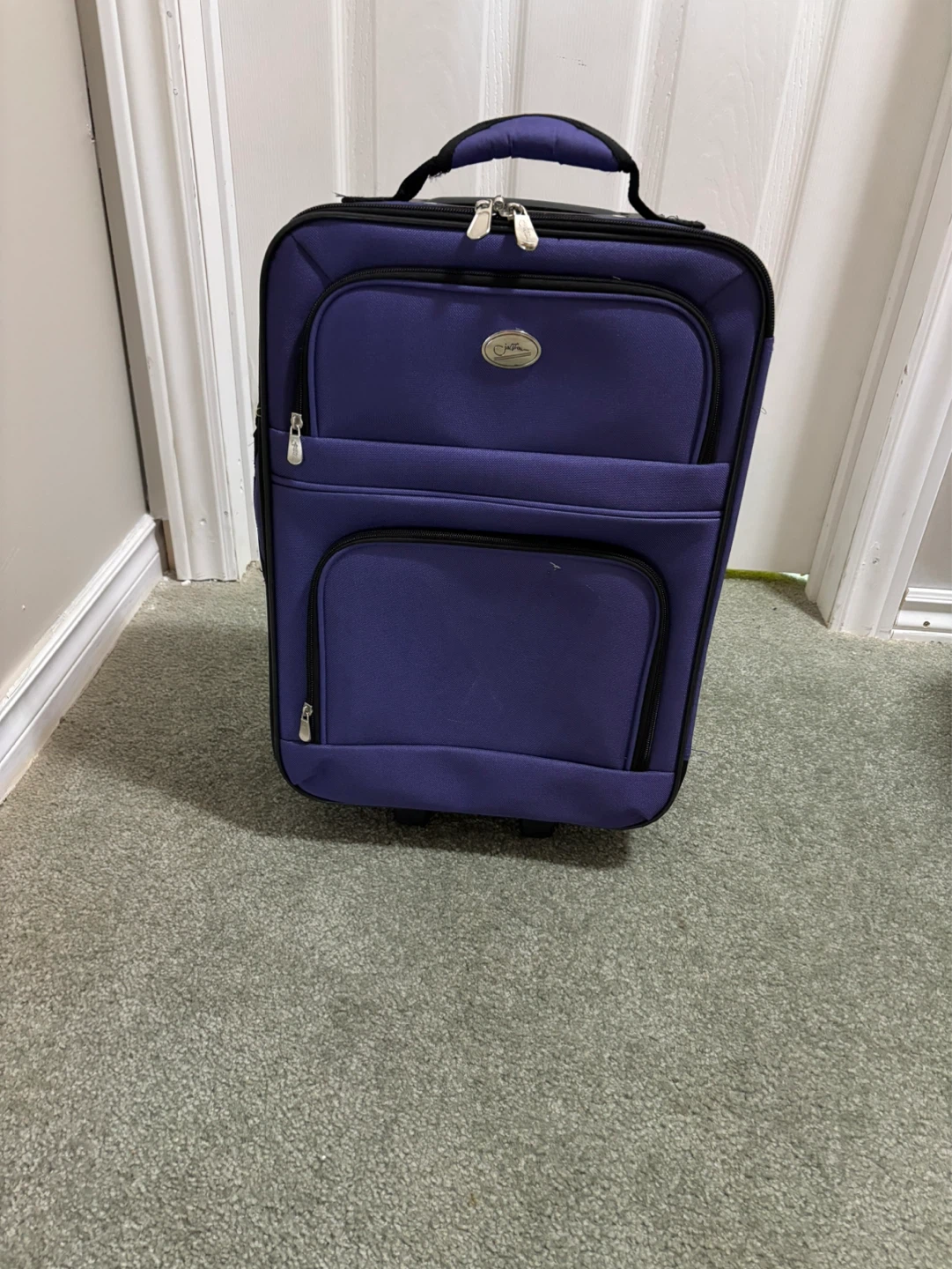 Purple Rolling Suitcase - photo 2