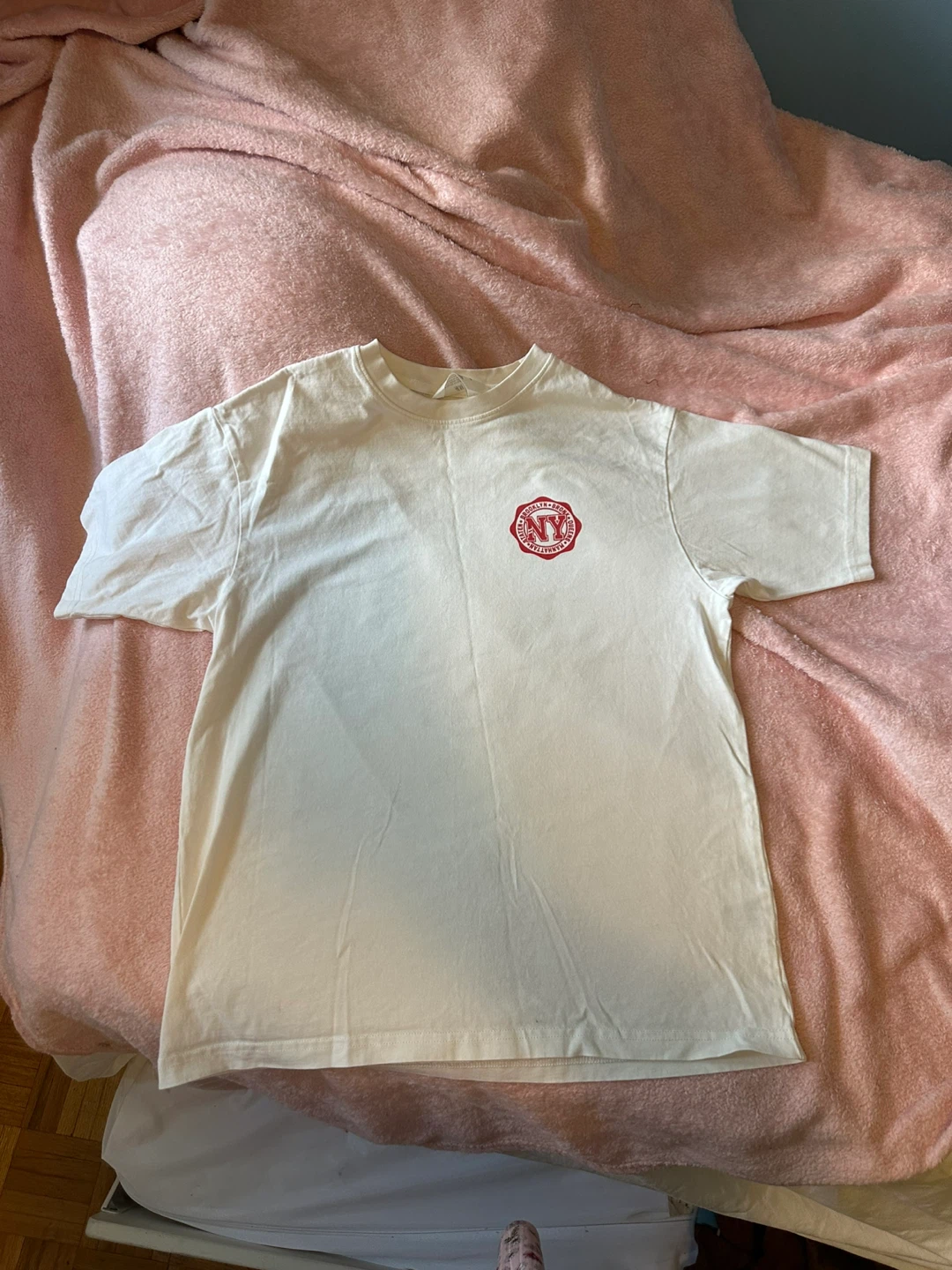 H&M White NYC Graphic T-Shirt - photo 2