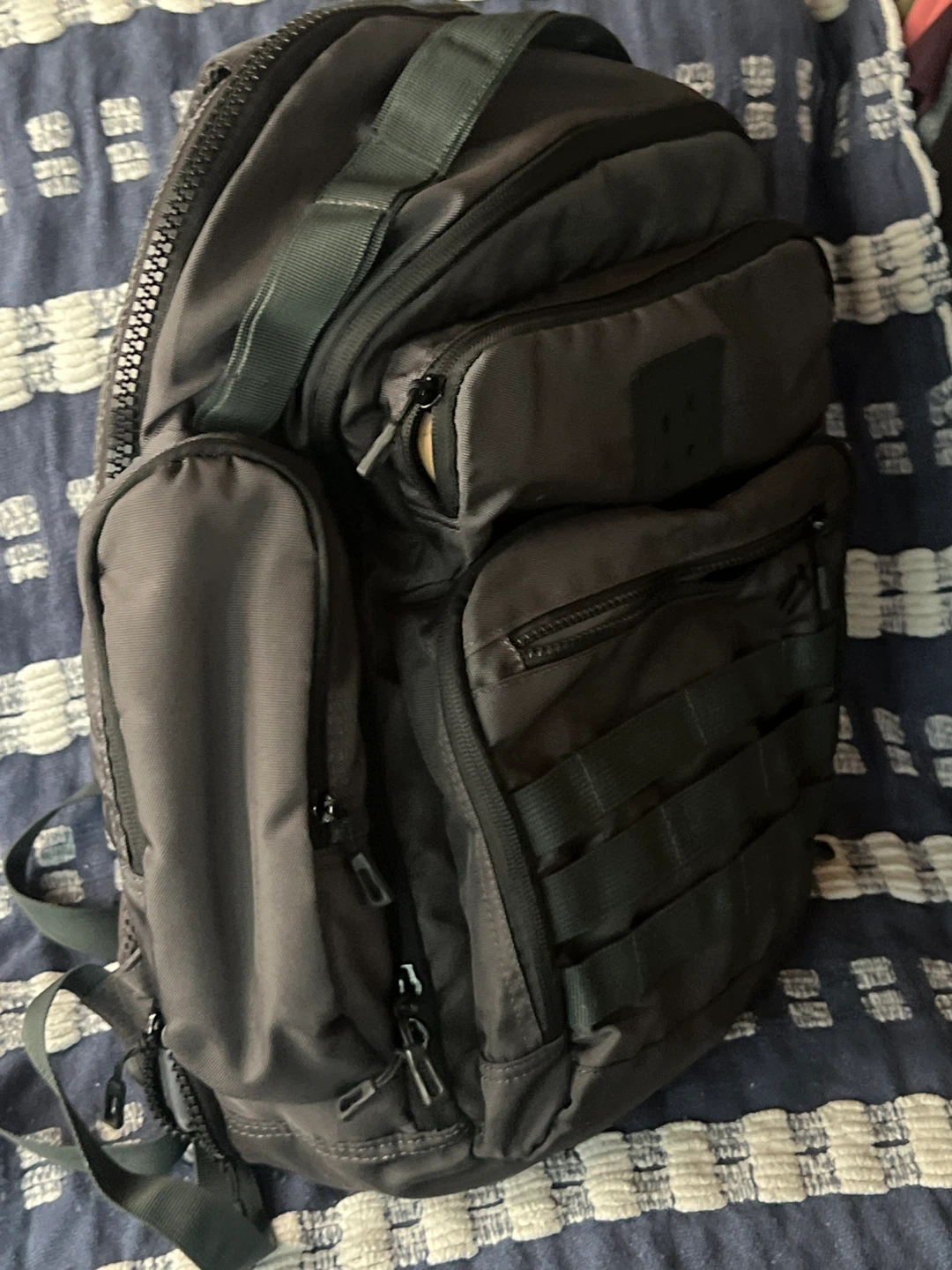 Black Tactical Backpack - photo 3