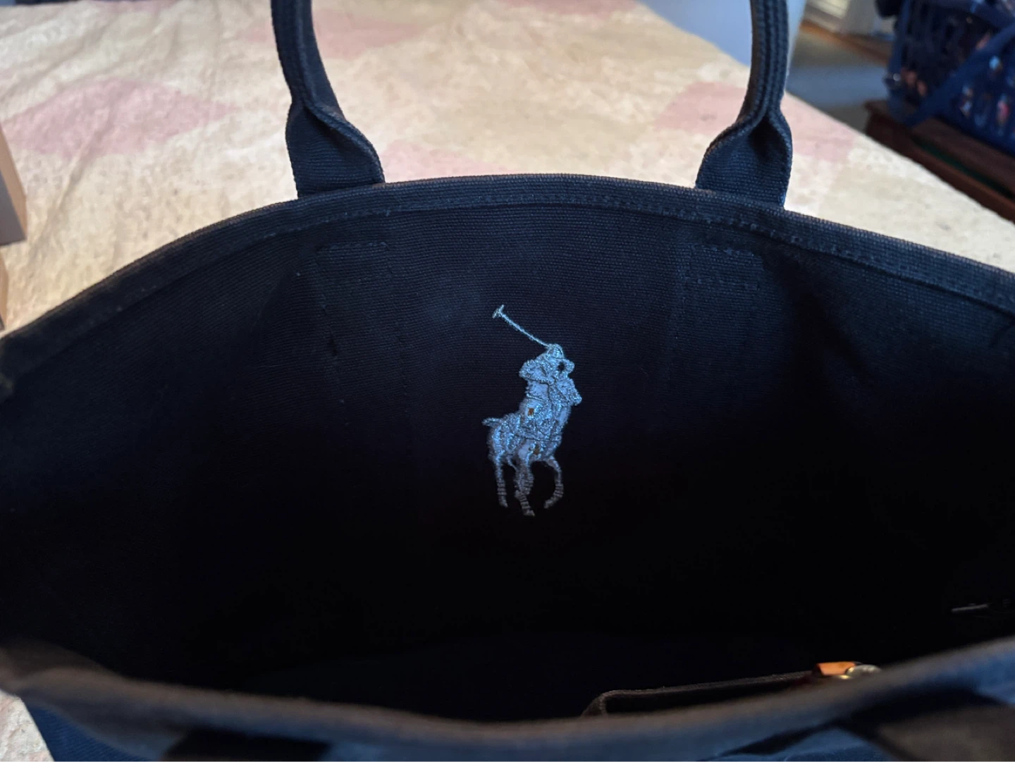 Ralph Lauren Canvas Tote Bag - photo 3