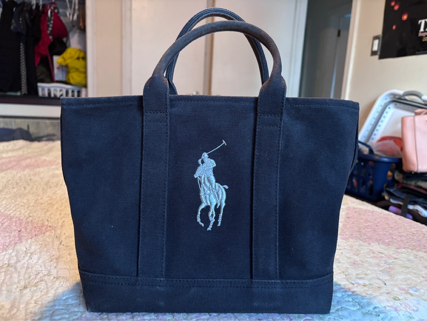 Ralph Lauren Canvas Tote Bag