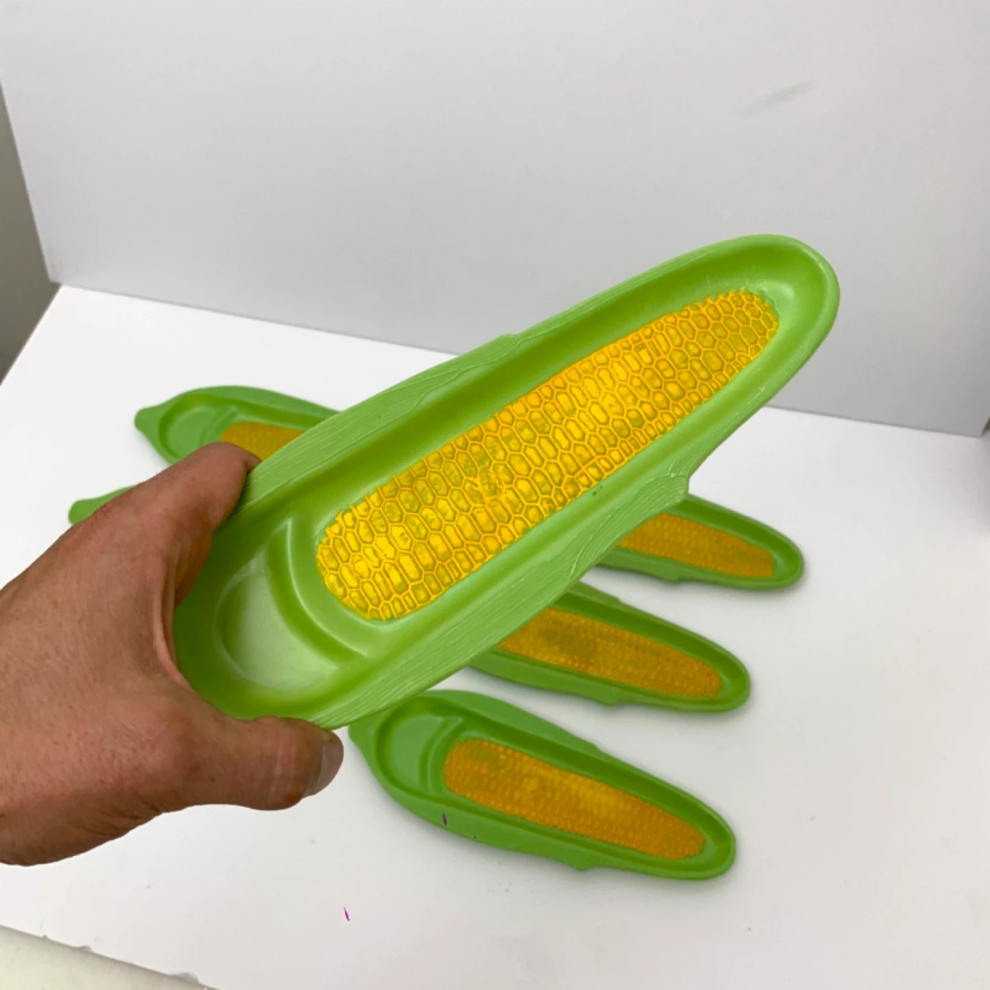 Corn Cob Plates Serving Plates BBQ Plates Picnic Plates Set Of 6 - photo 4