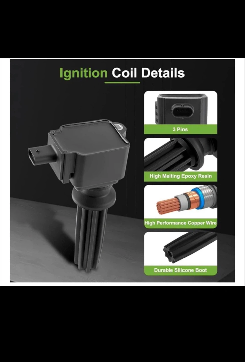 Partsen Ignition Coils & Iridium Spark Plugs - photo 3