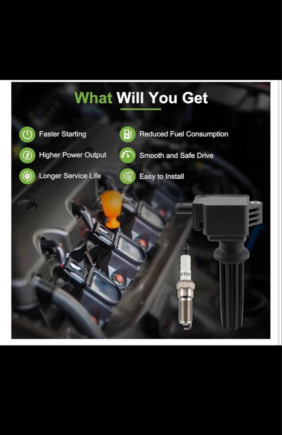Partsen Ignition Coils & Iridium Spark Plugs - photo 2