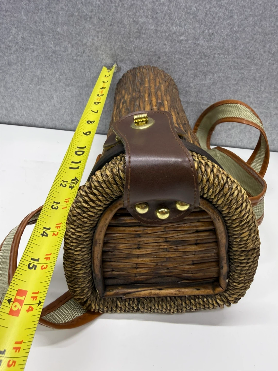 Vintage Wicker Wine Cooler - photo 5