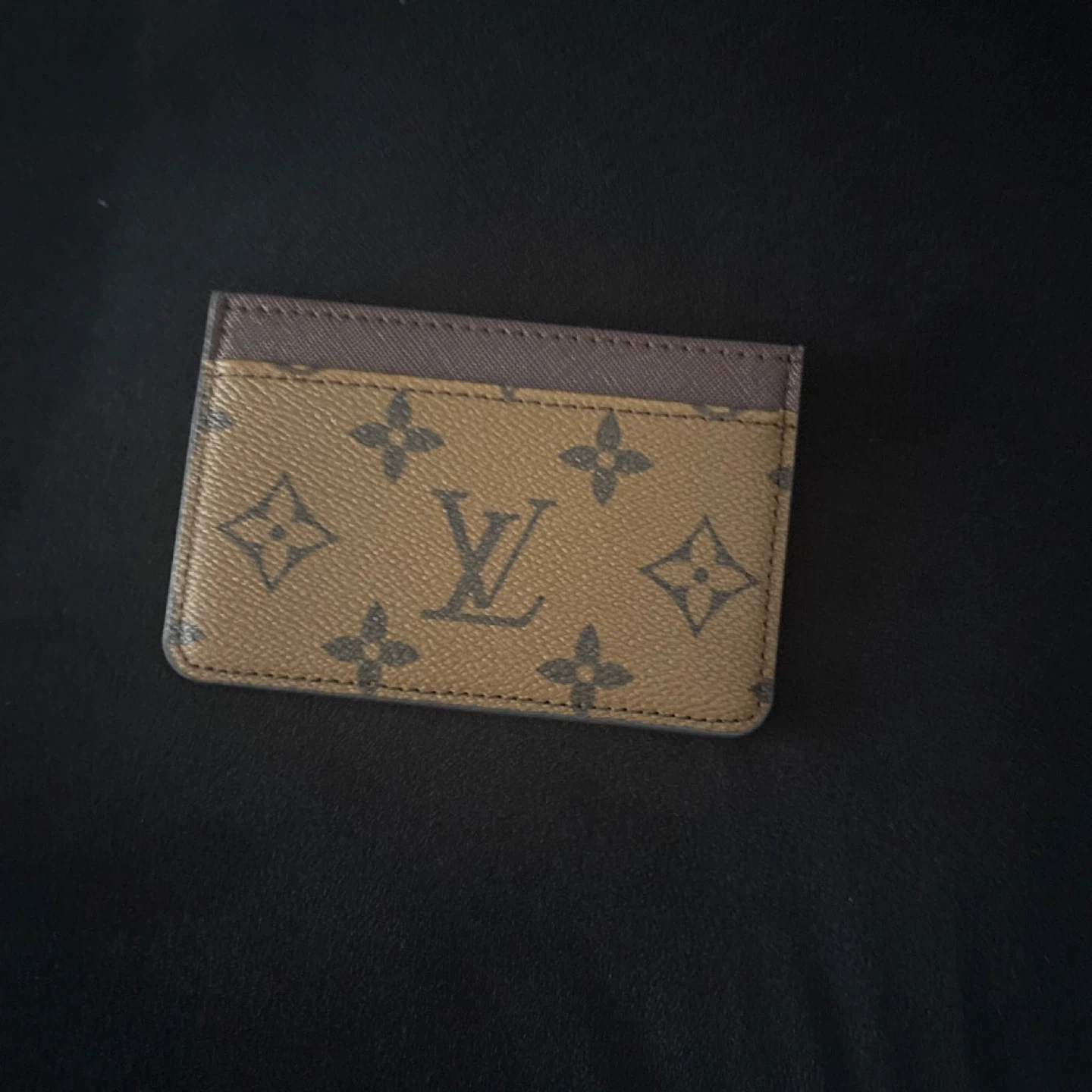 Designer Louis Vuitton Monogram Card Holder