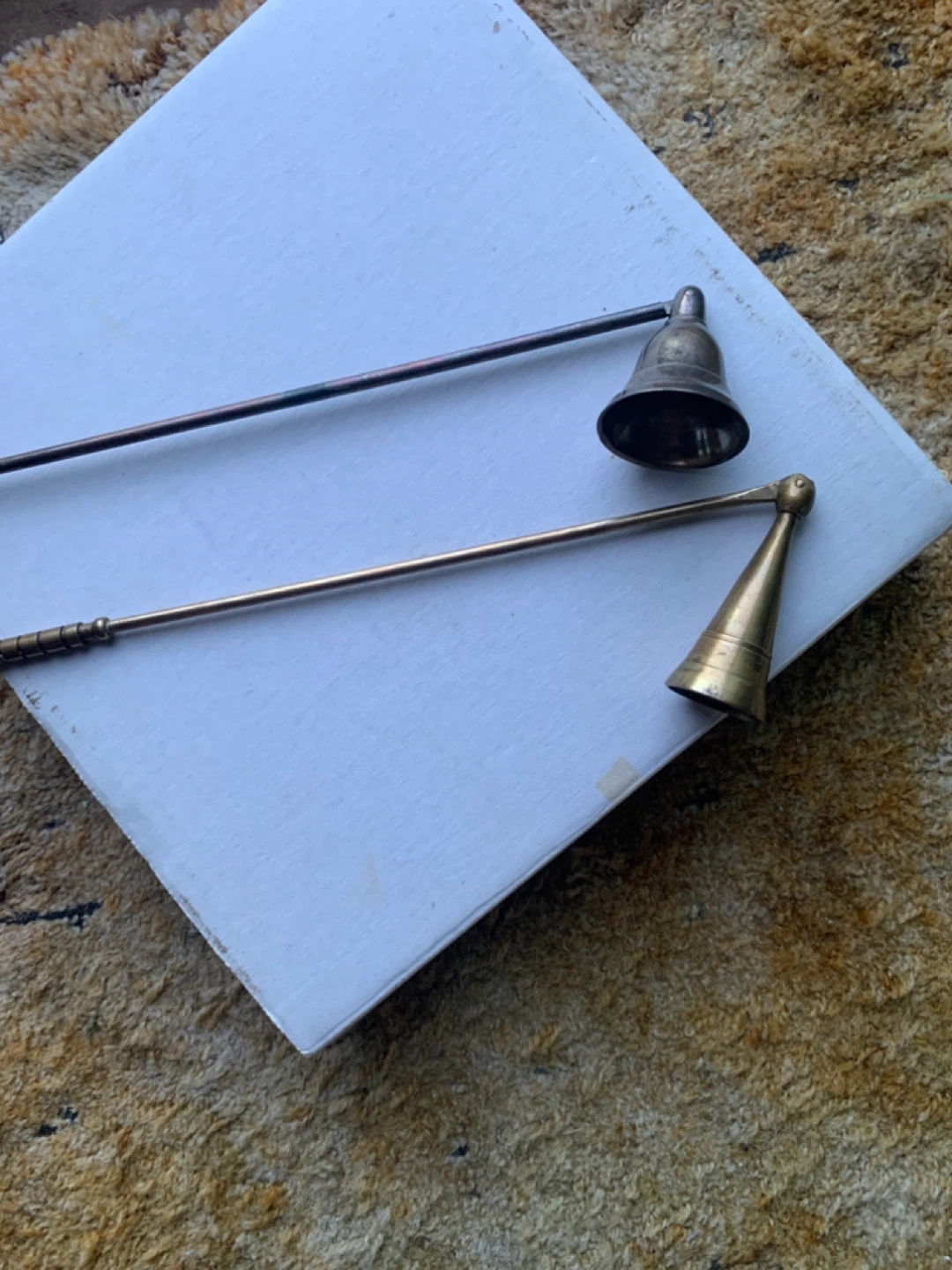Set of 2 Vintage Candle Snuffers