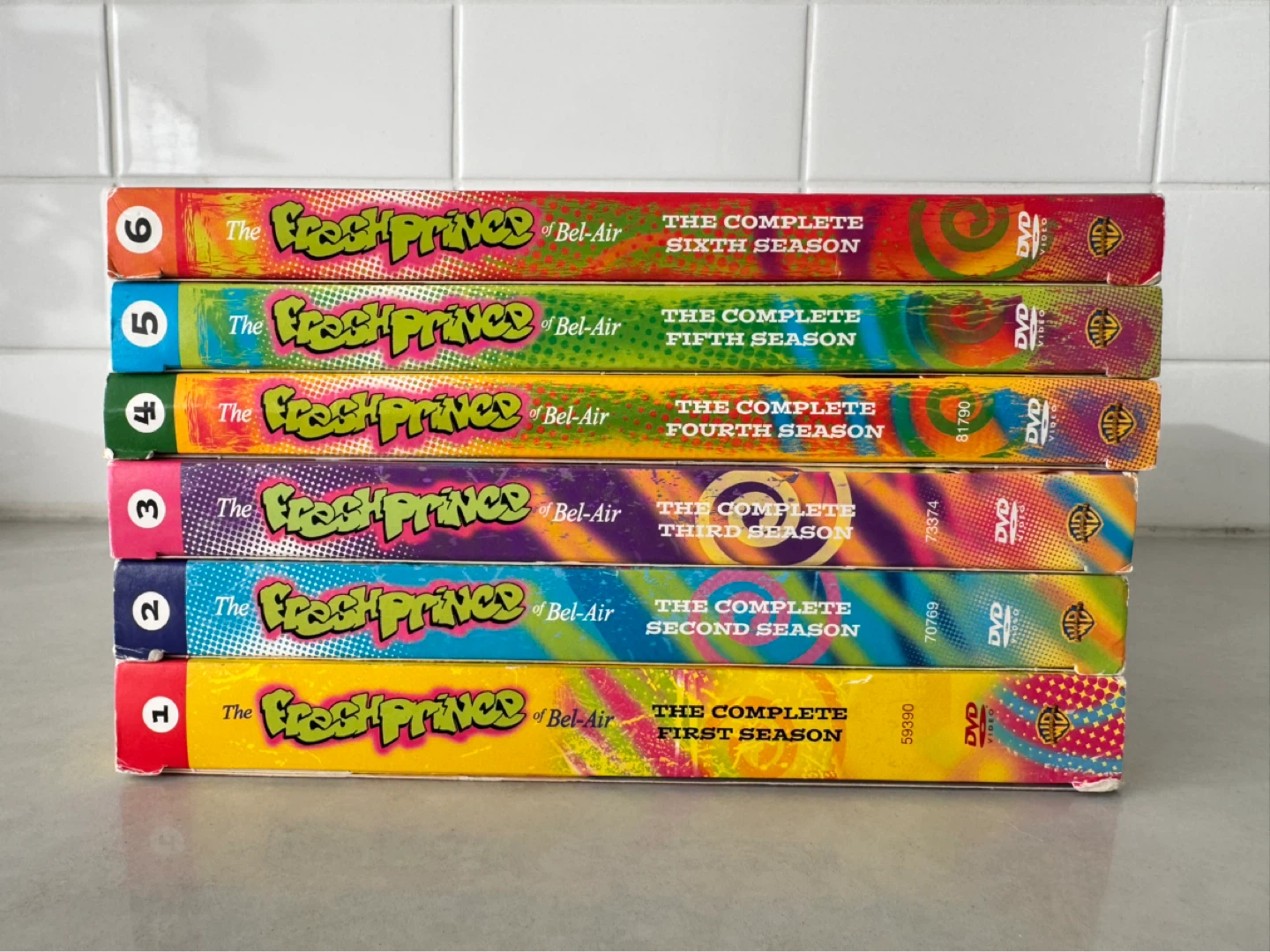 Fresh Prince of Bel-Air — full DVD series, seasons 1-6