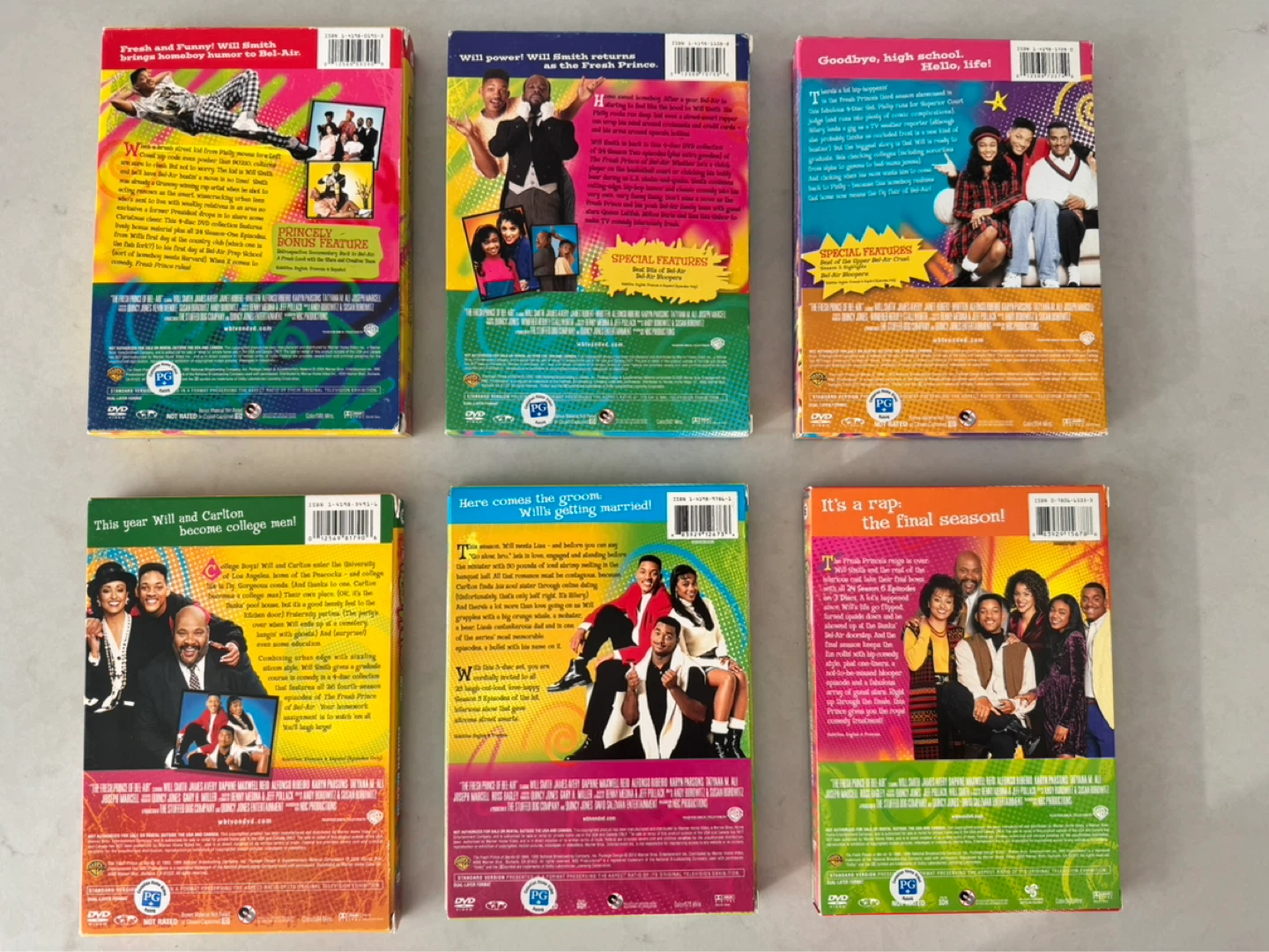 Fresh Prince of Bel-Air — full DVD series, seasons 1-6 - photo 3