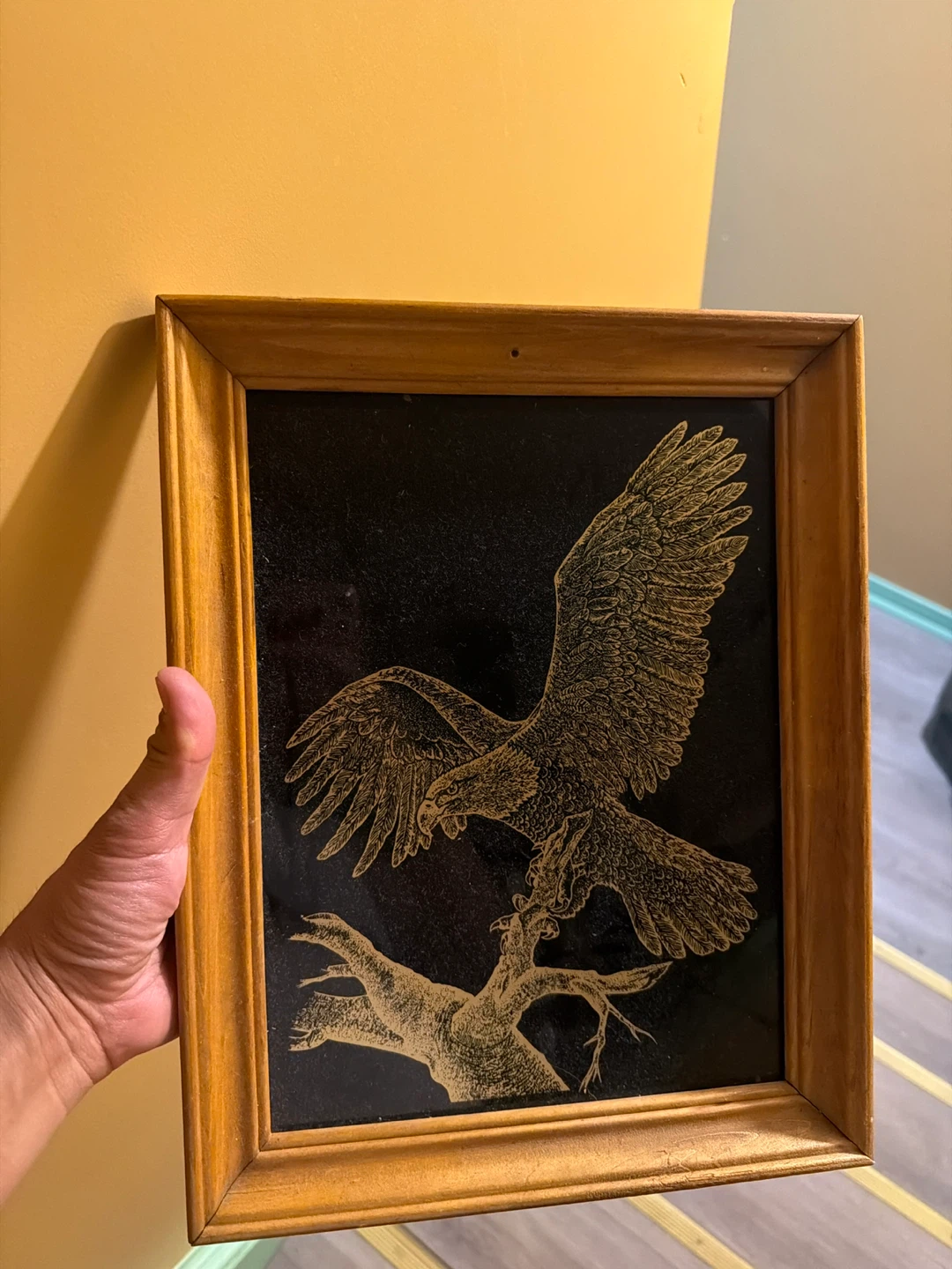 Framed Eagle Art Print