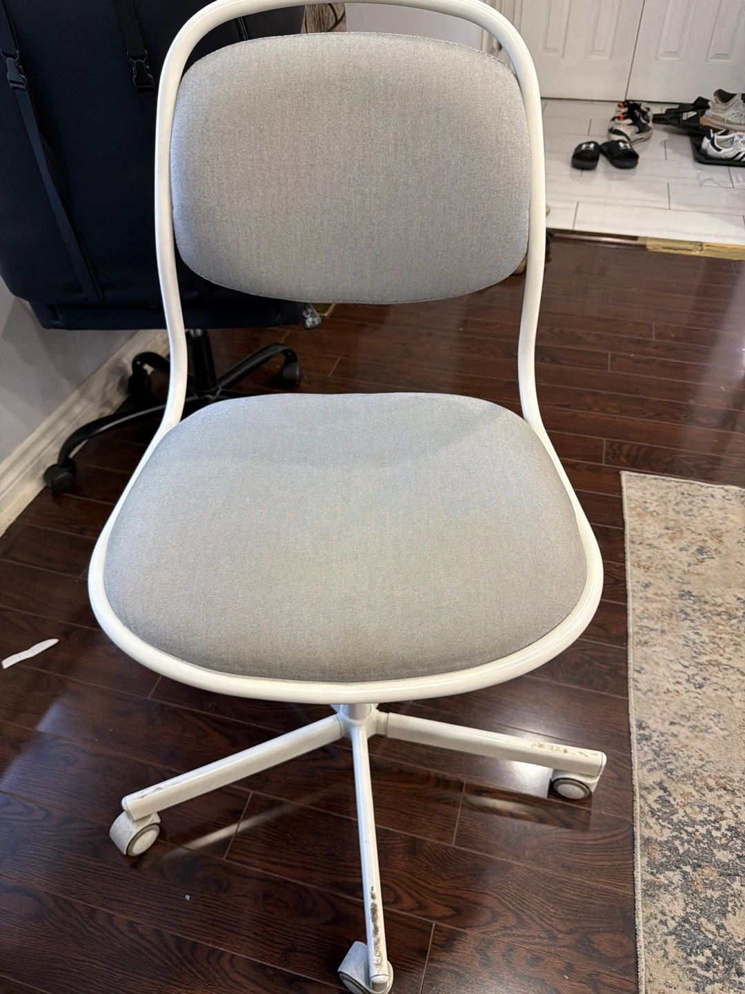 Grey Fabric Office Chair