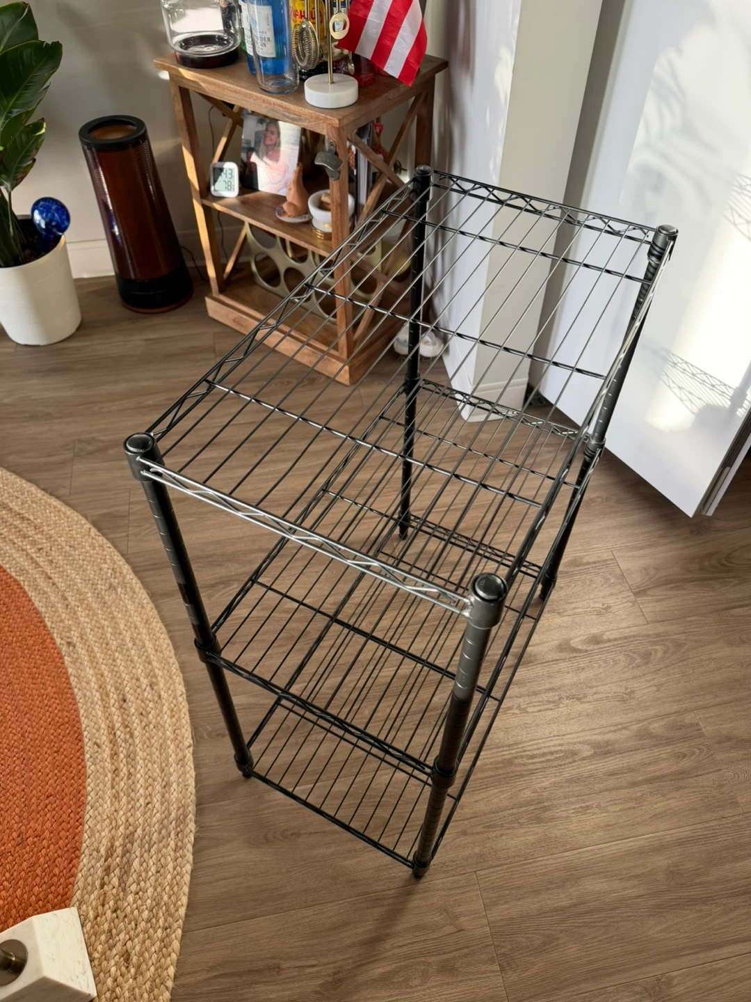 Black Wire Shelving Unit - 3 Tier - photo 3