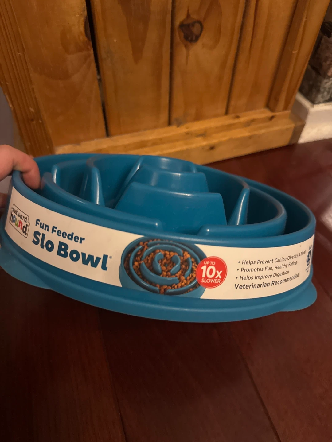 Outward Hound Fun Feeder Slo Bowl - Blue - photo 3