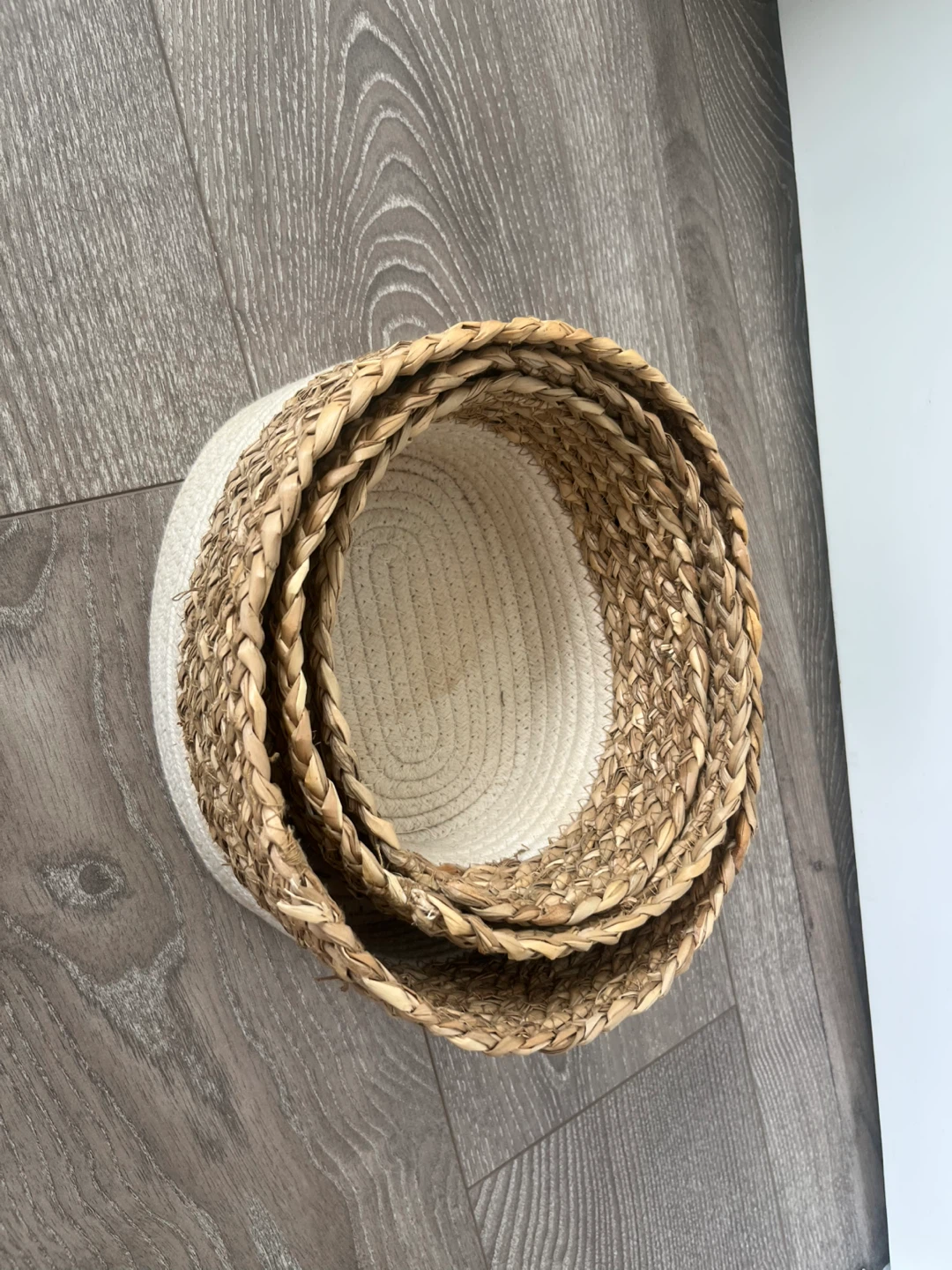 Set of 3 Woven Storage Baskets - photo 2