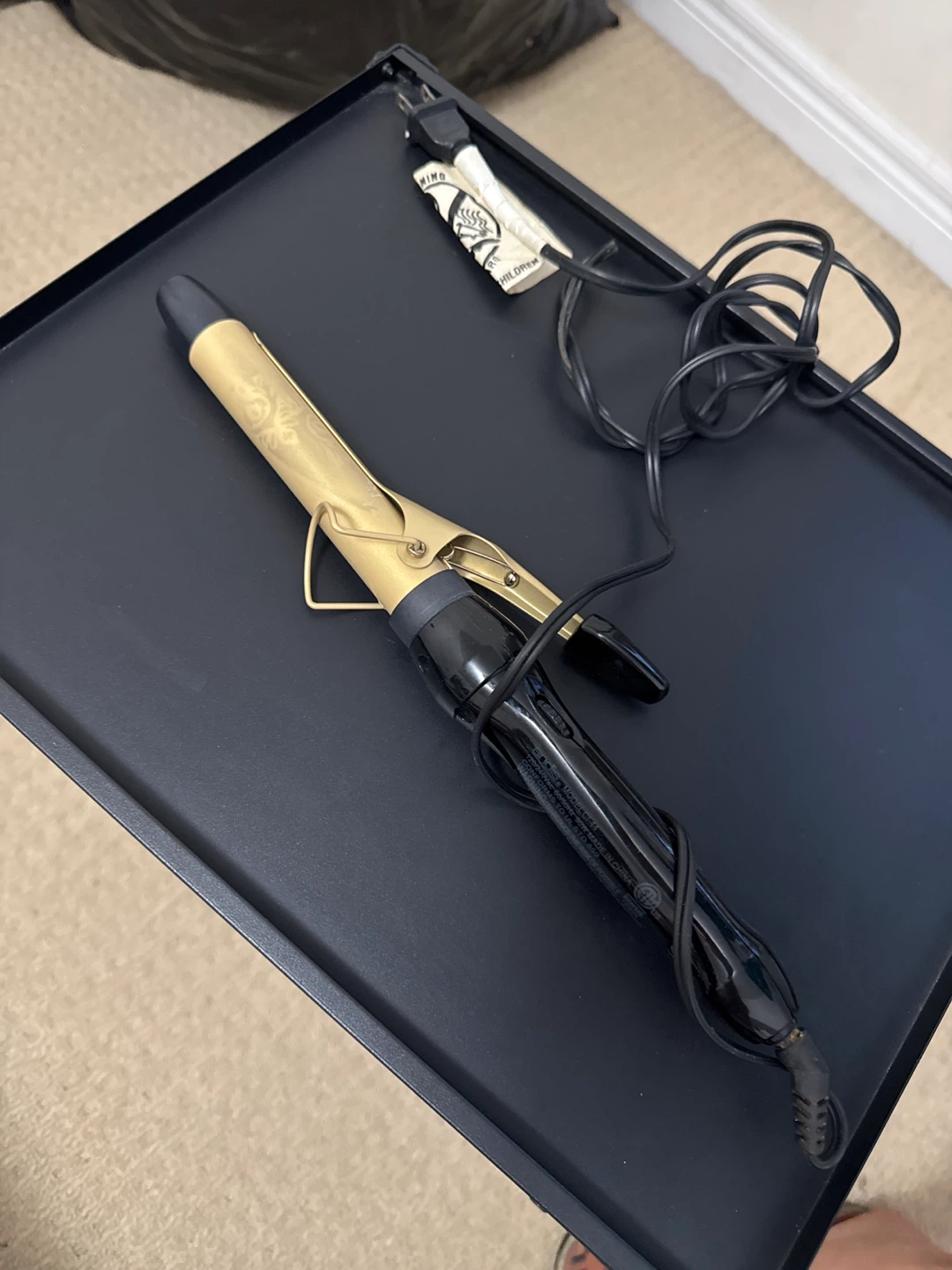 3 Hair Styling Tools - Crimper, Curling Iron, Straightener - photo 5
