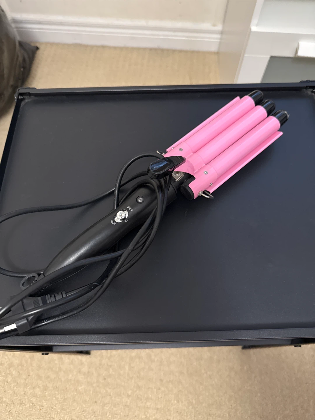 3 Hair Styling Tools - Crimper, Curling Iron, Straightener - photo 3