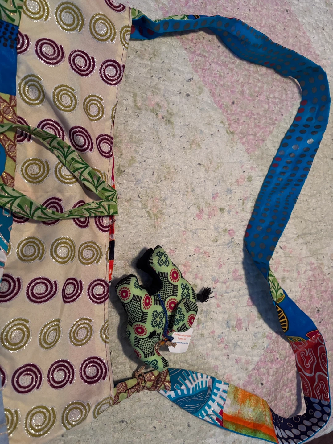 Patchwork Shoulder/ crossbody Bag - photo 2
