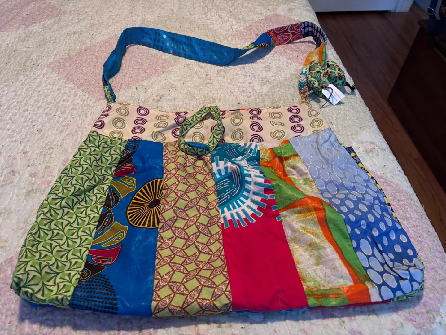 Patchwork Shoulder/ crossbody Bag