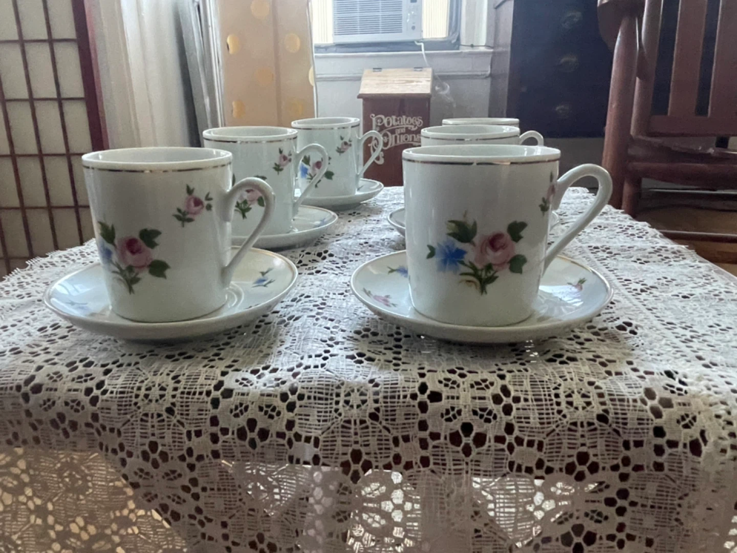 Espresso cups from Brazil set of 6
