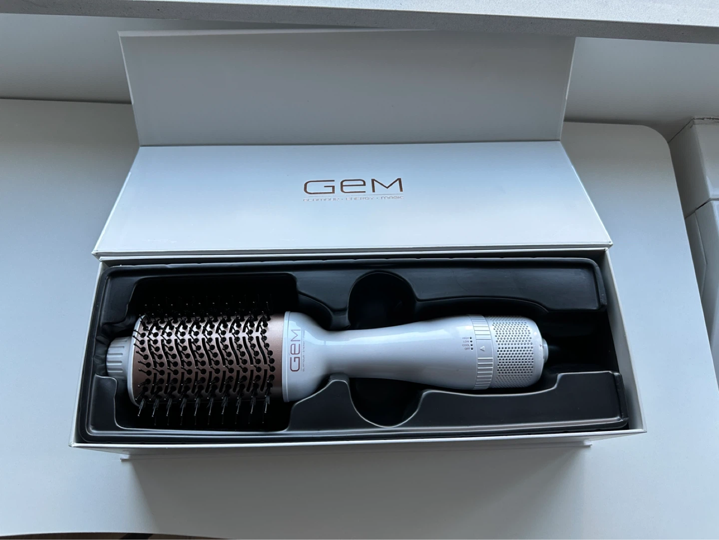 NEVER USED GEM Hot Air Brush - Dry-Style - Volume - photo 2