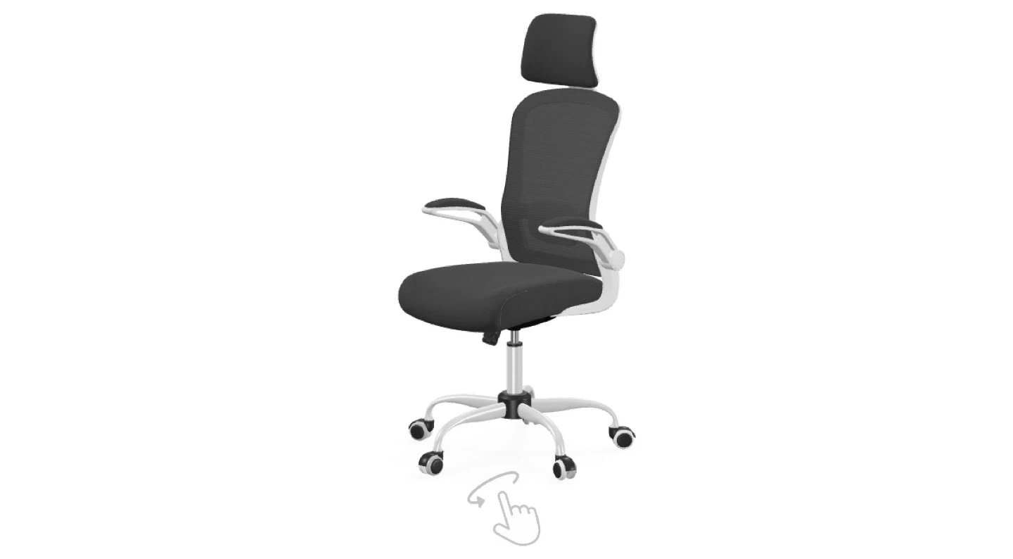 Ergonomic Office Chair with Headrest - photo 2