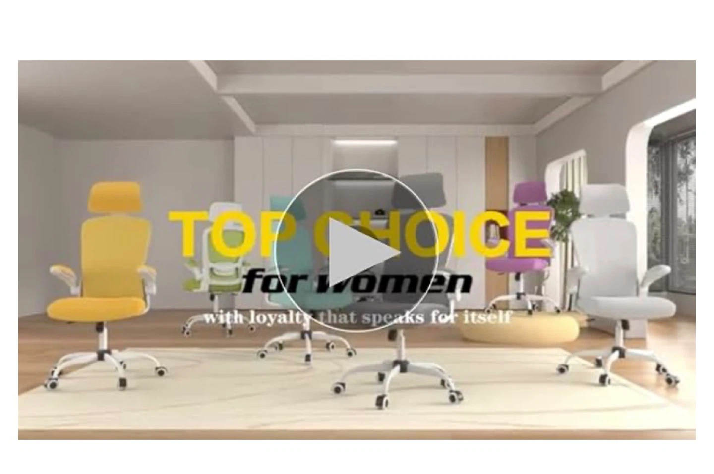 Ergonomic Office Chair with Headrest - photo 3