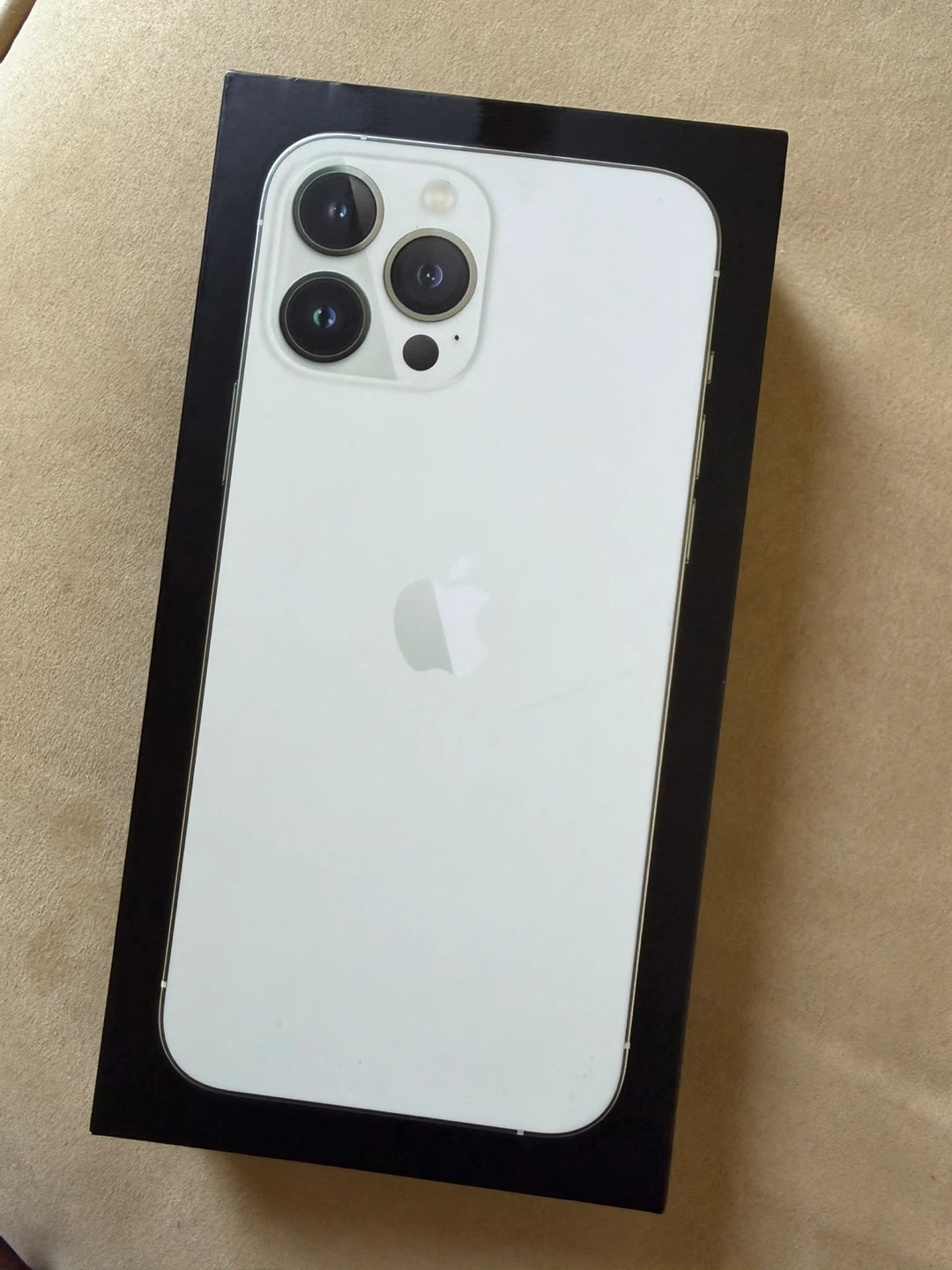 White iPhone 13 Pro Max with Charger - photo 4