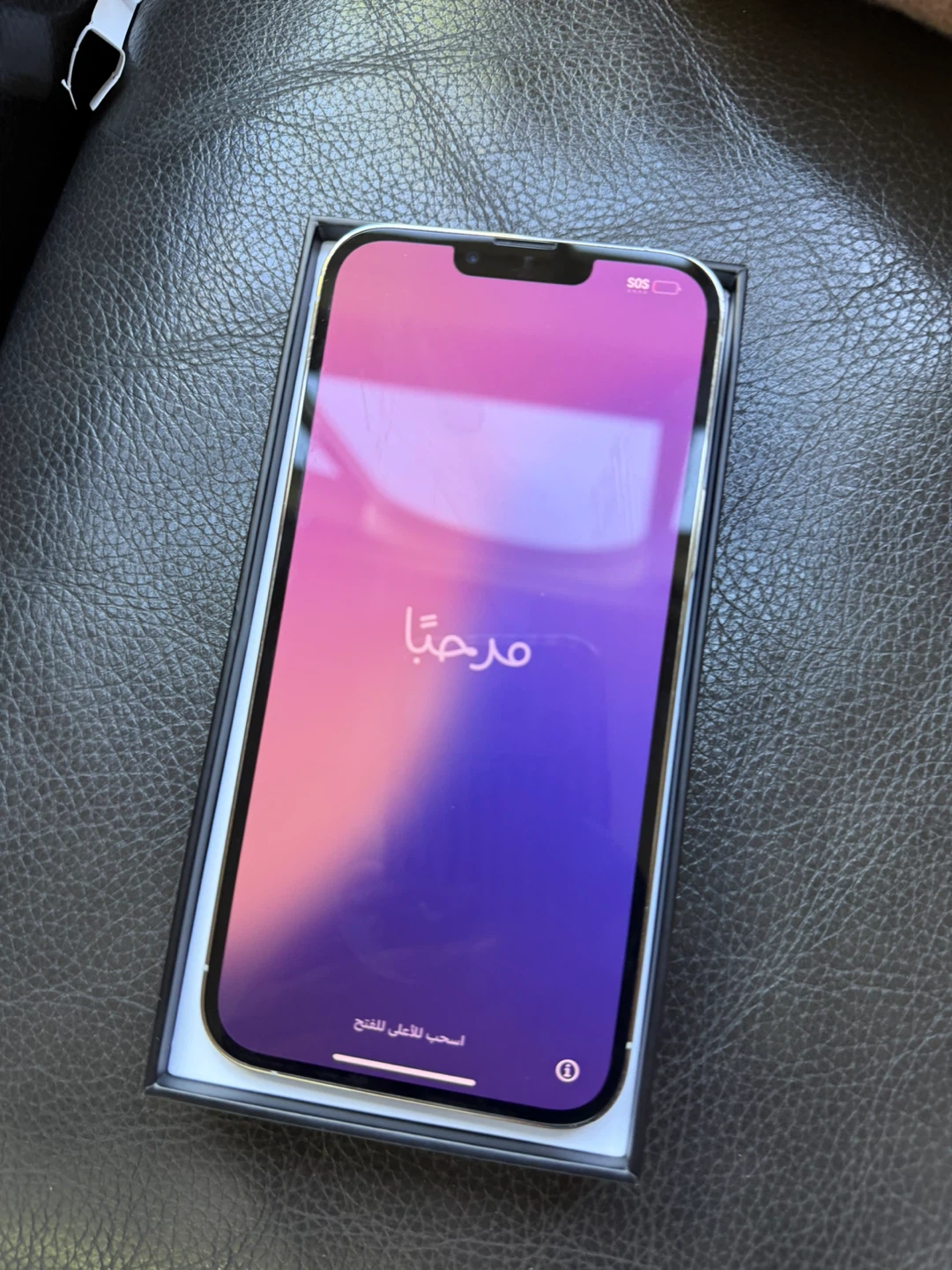 White iPhone 13 Pro Max with Charger - photo 3