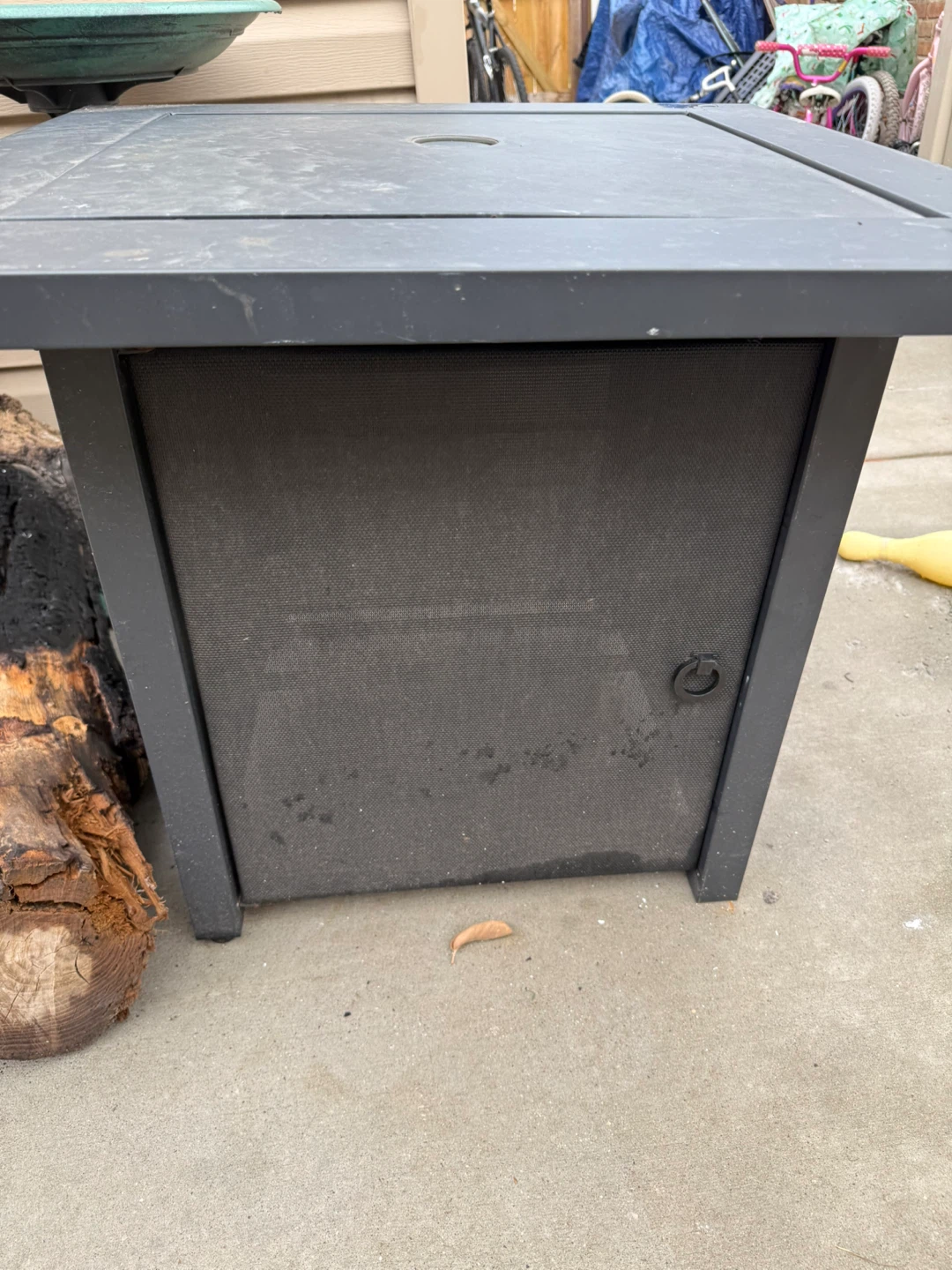 Square Propane Fire Pit with Lava Rocks - photo 5