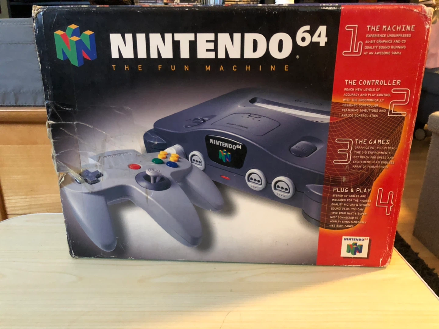 Nintendo 64 Fun Machine Console