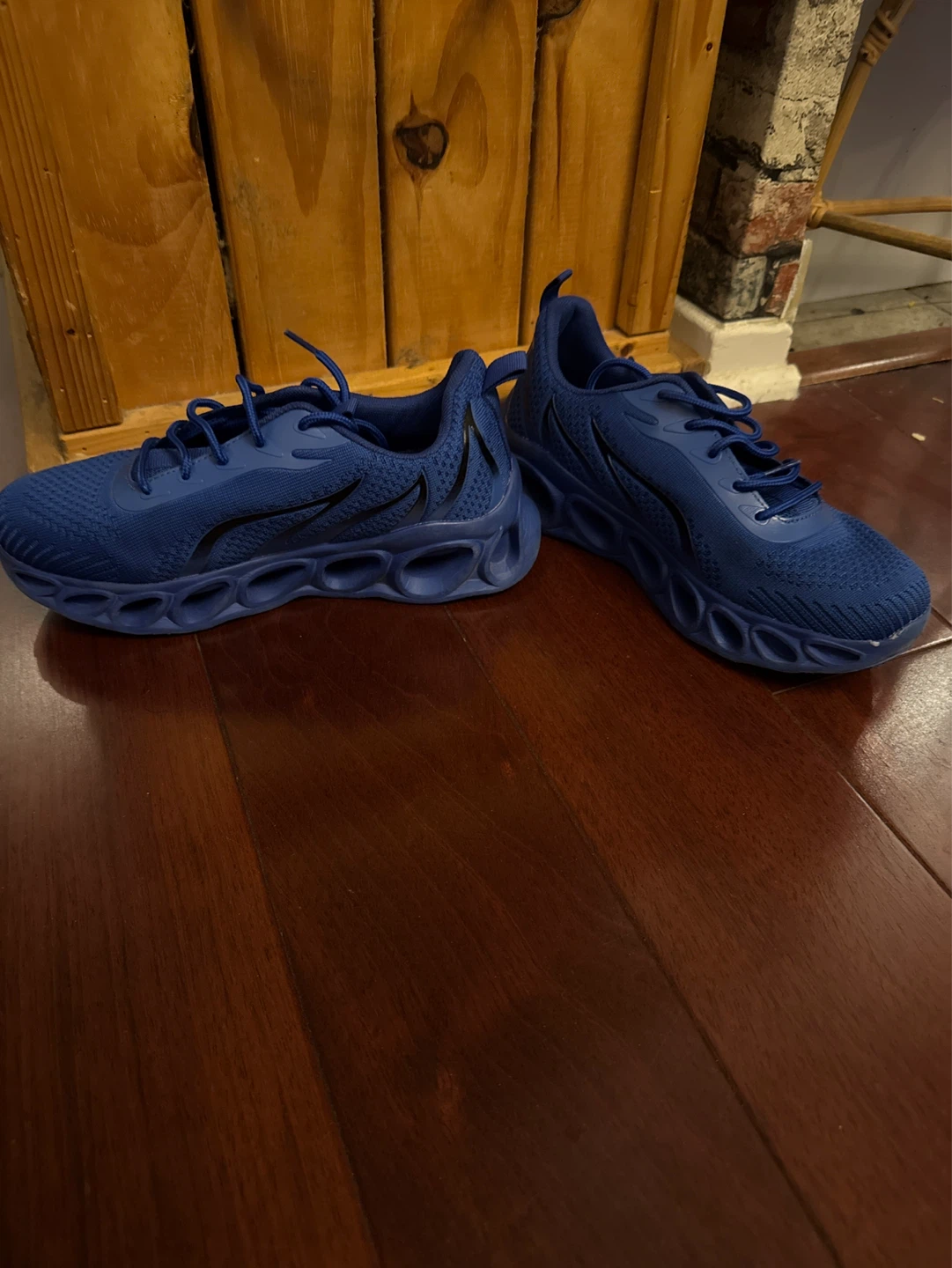Blue Athletic Shoes