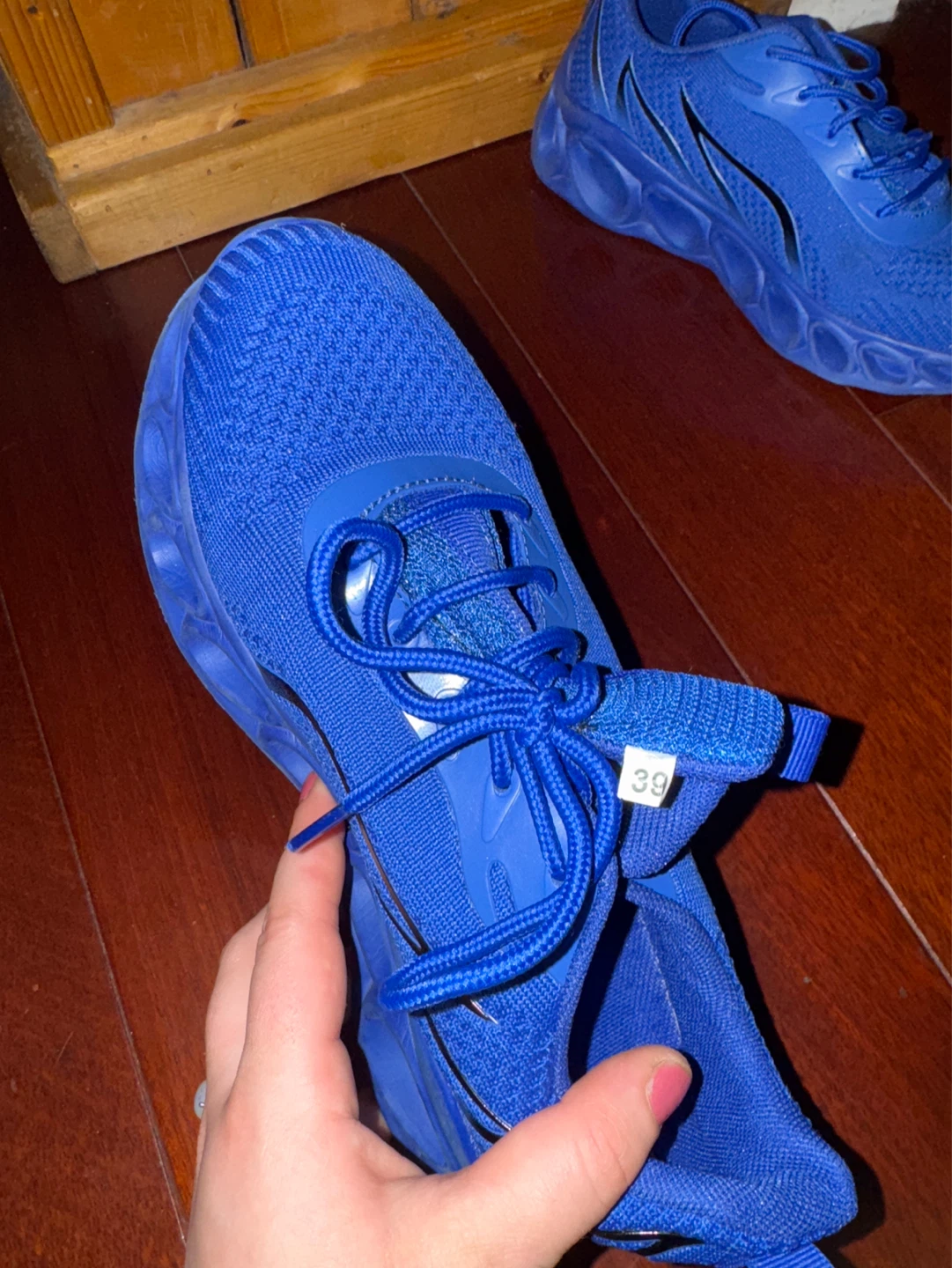 Blue Athletic Shoes - photo 2