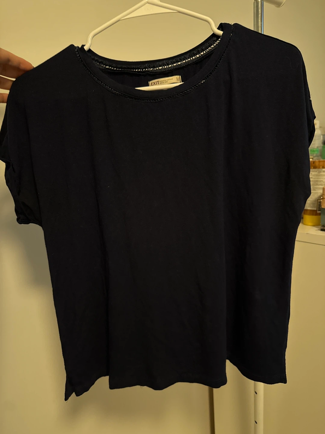 Navy blue t-shirt