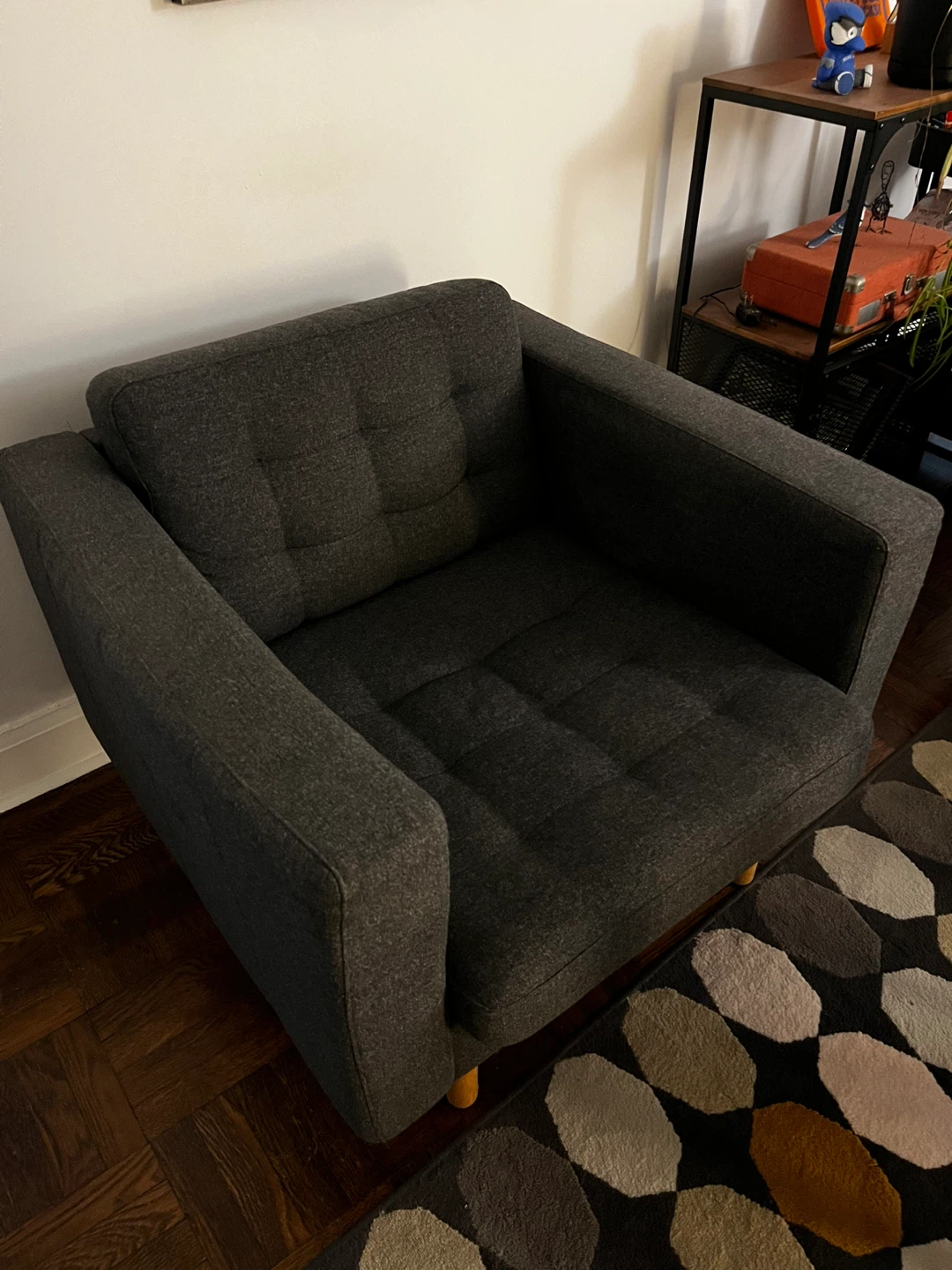 IKEA Morabo Armchair Dark Gray - photo 3