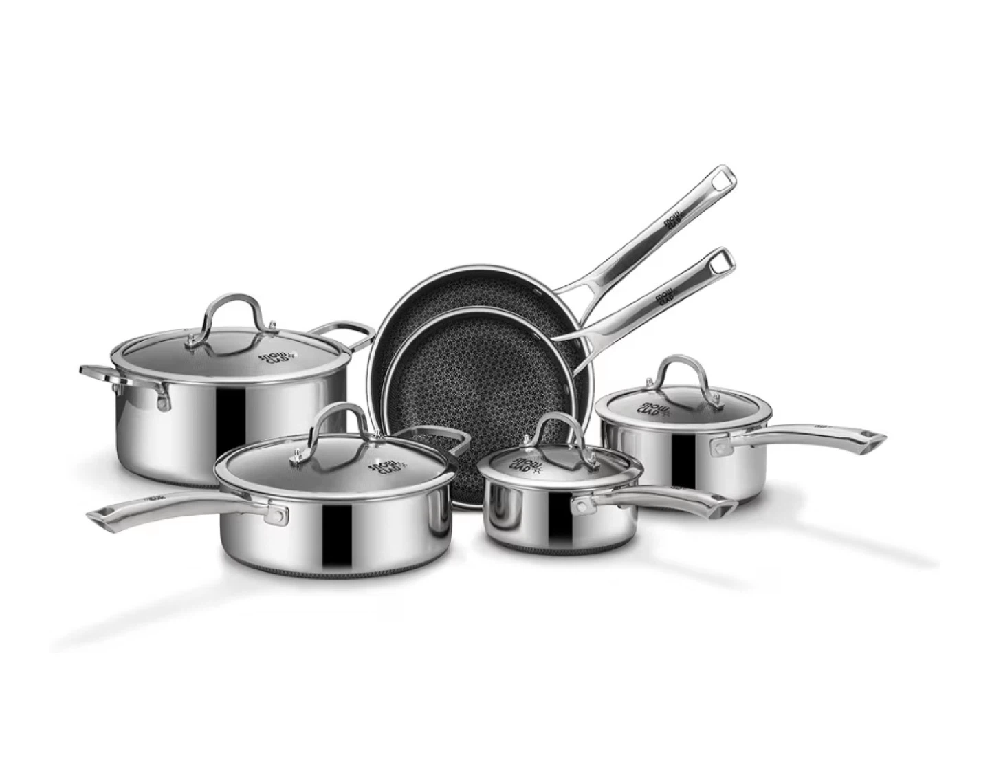 10 Piece Hybrid Cookware Set brand new