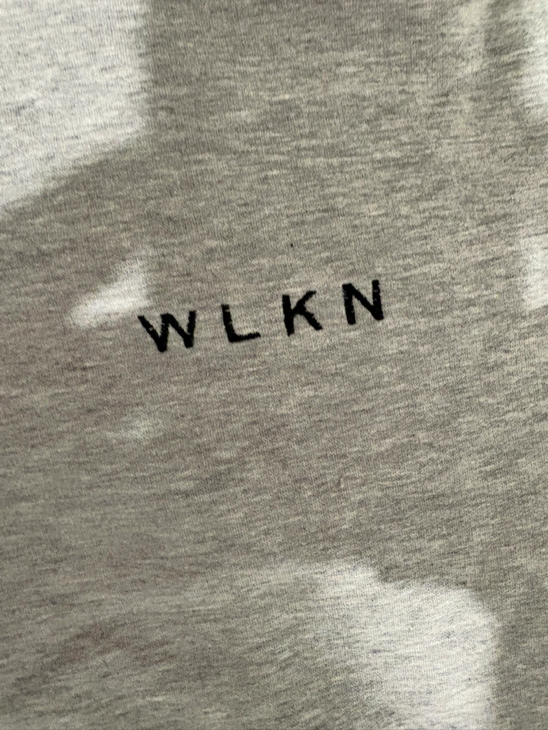 WLKN Grey and Black Striped Hoodie - Size L - photo 2