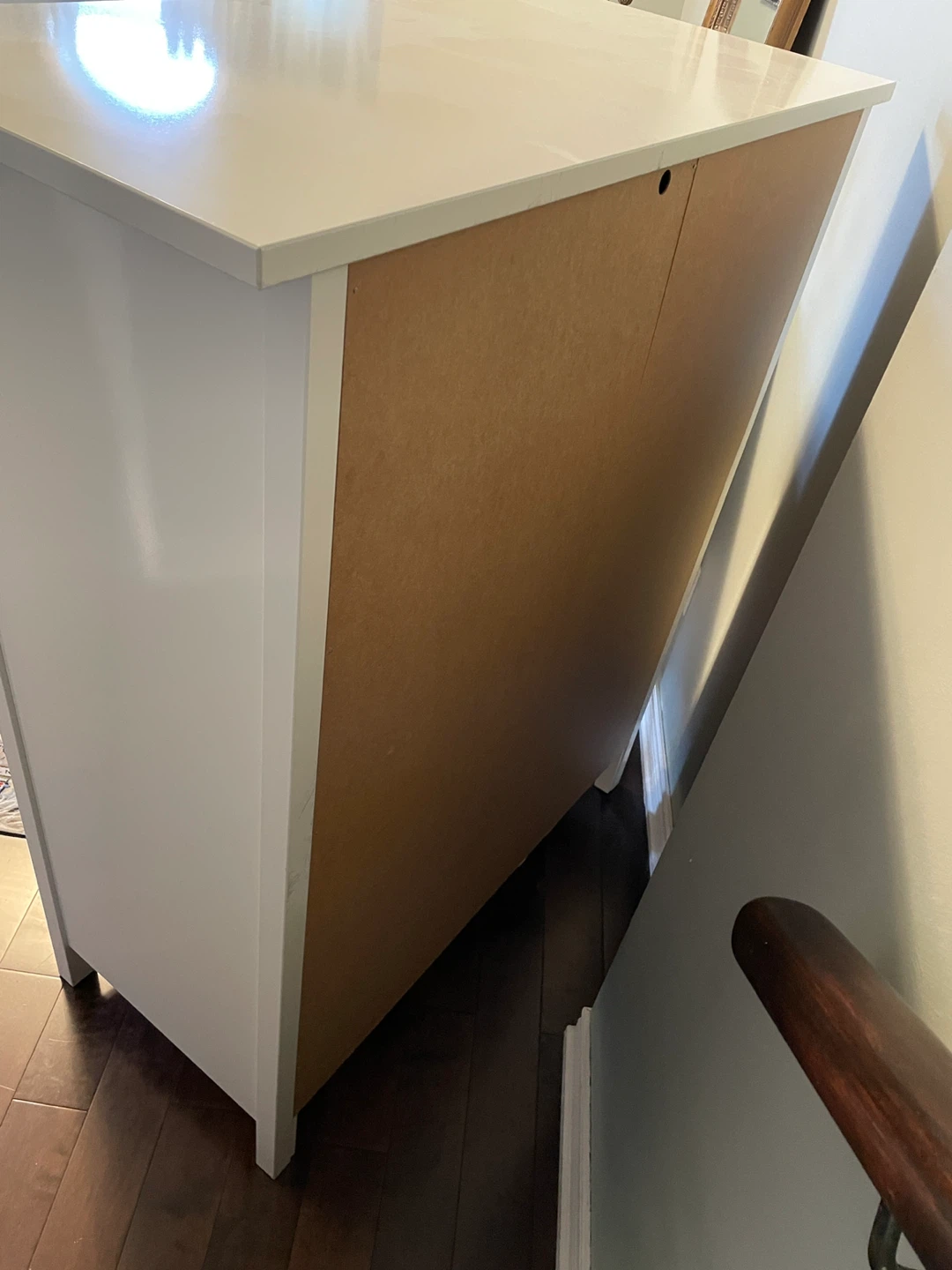 Ikea HEMNES 6-drawer dresser, white-gloss Tallboy - $633 - photo 5