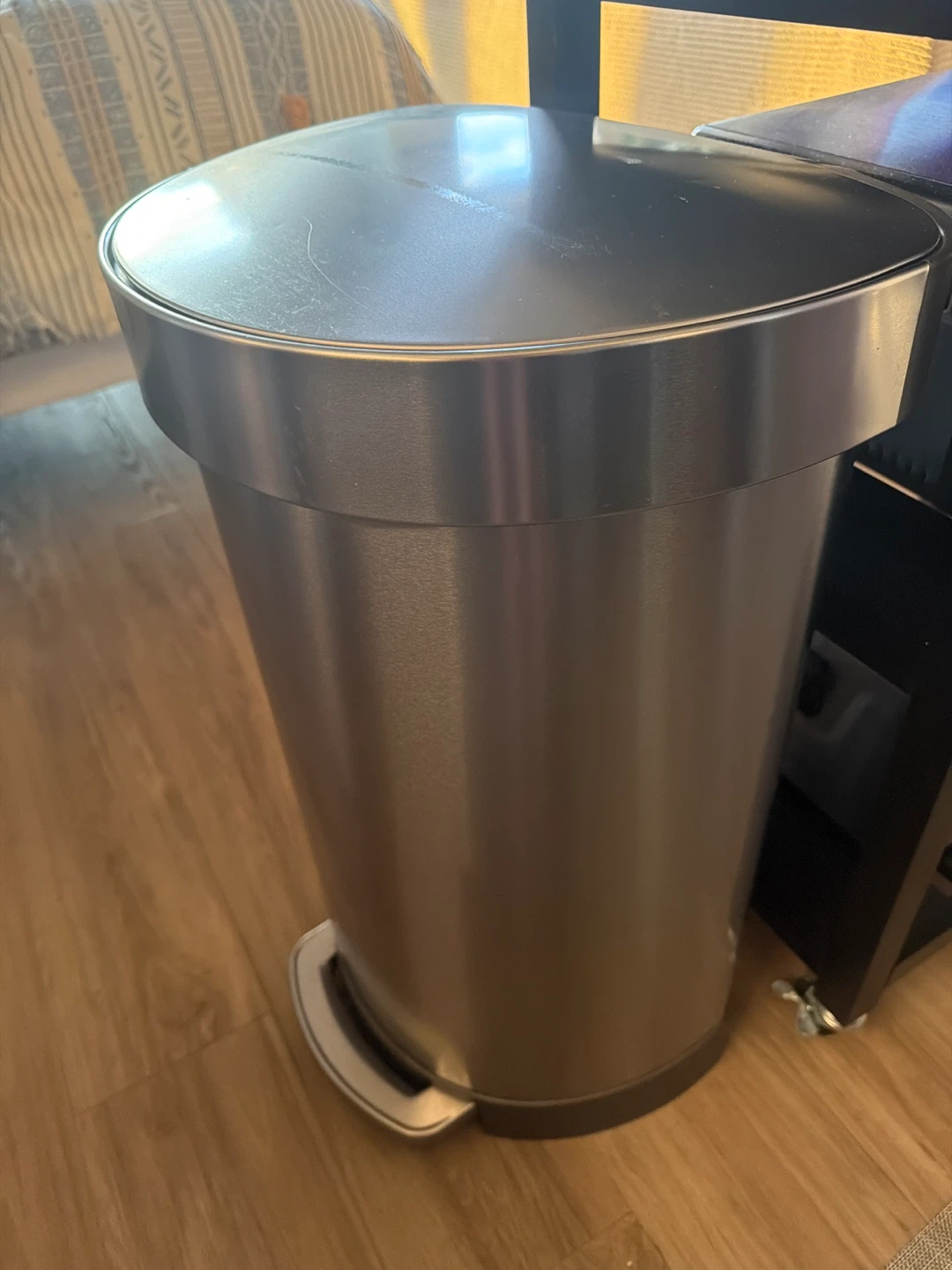 Simplehuman Stainless Steel Trash Can 45L - photo 2