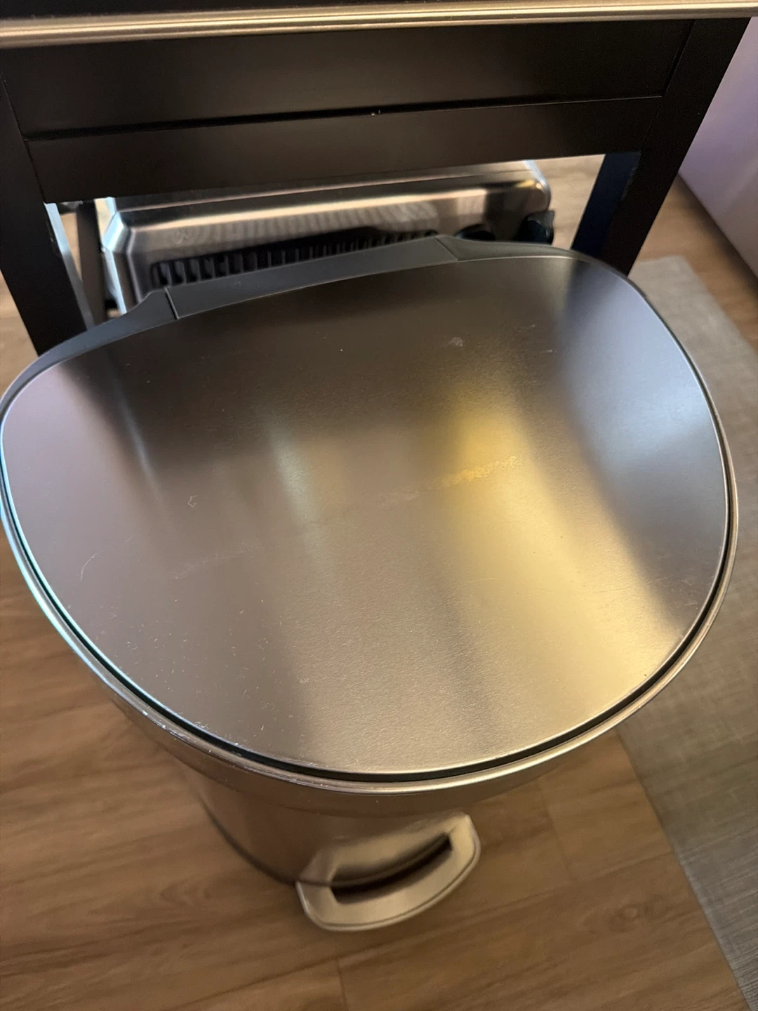 Simplehuman Stainless Steel Trash Can 45L - photo 5